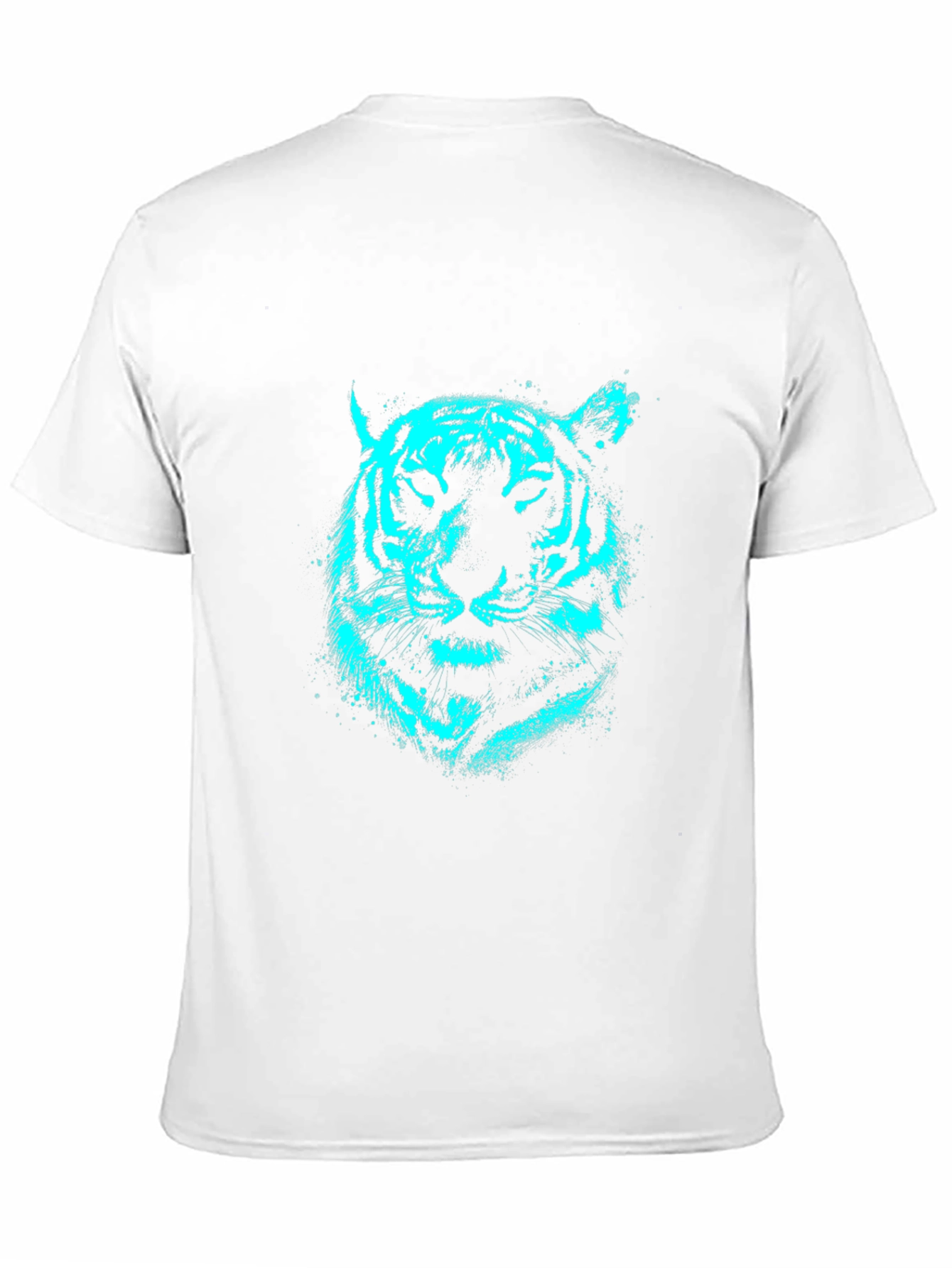 Cool Black Tiger Graphic Tee
