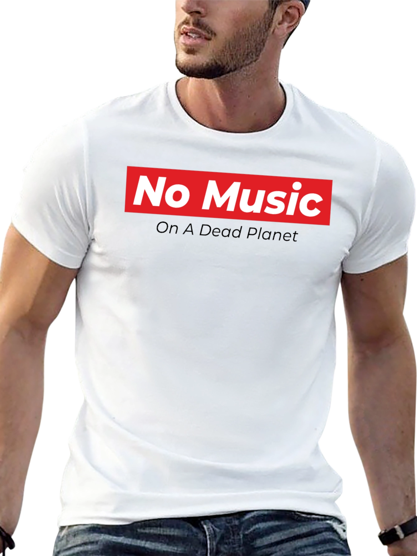 No Music On A Dead Planet Graphic Tee