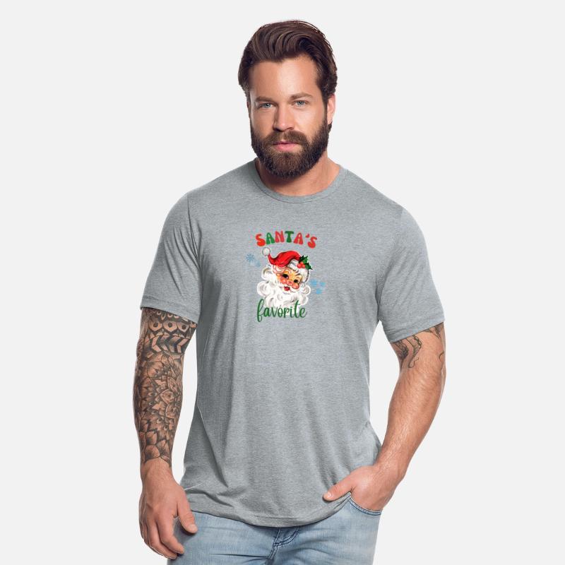 Santa's favorite, cheerful Santa, Holliday season.