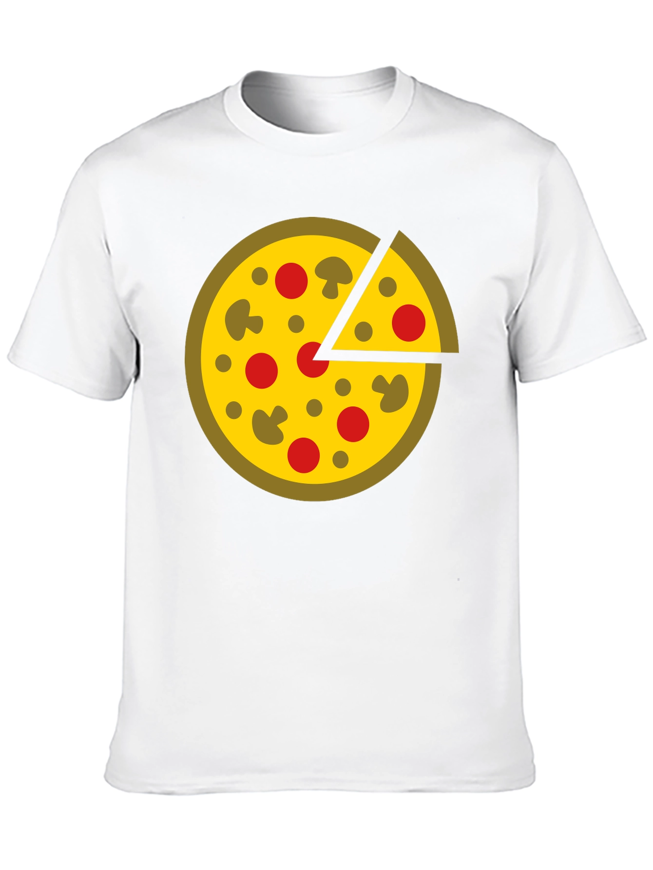 Pizza Graphic Tee - Fun & Stylish Casual Wear