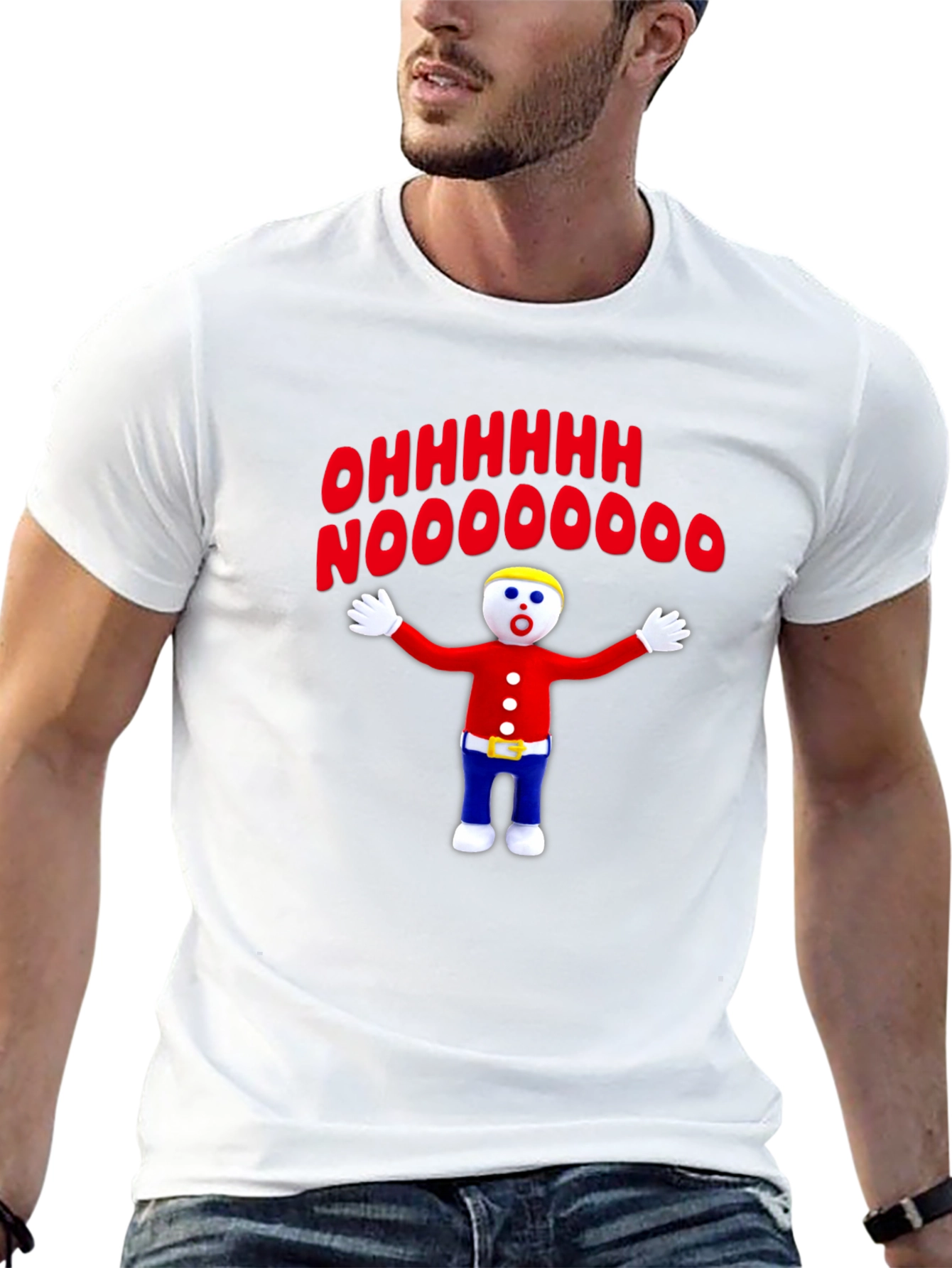 Ooh No! T-Shirt - Funny Cartoon Graphic Tee