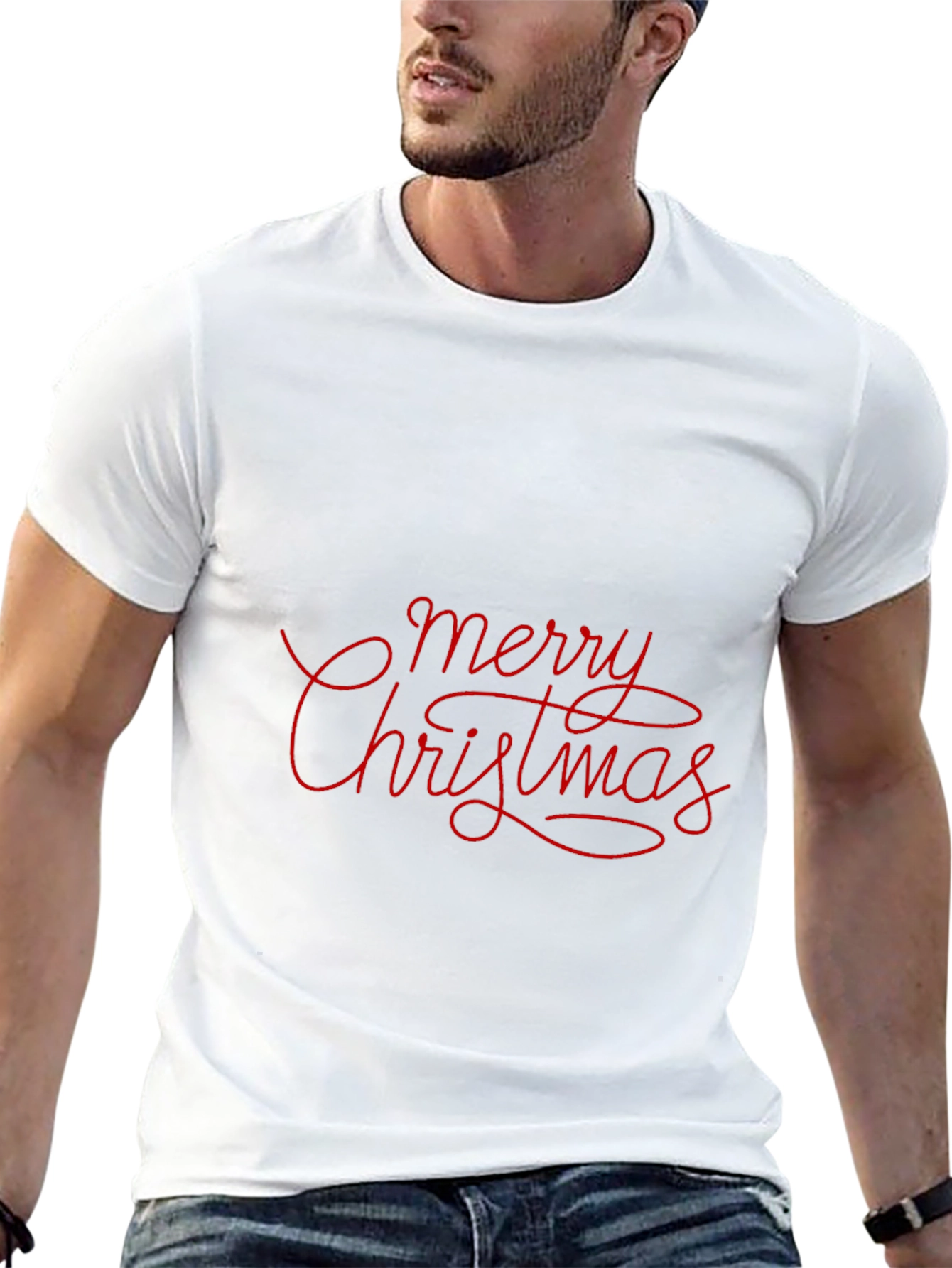 Merry Christmas T-Shirt - Holiday Festive Apparel
