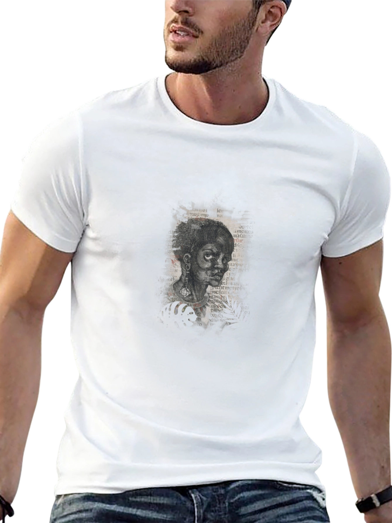 Graphic Print T-Shirt - Striking Visual Art