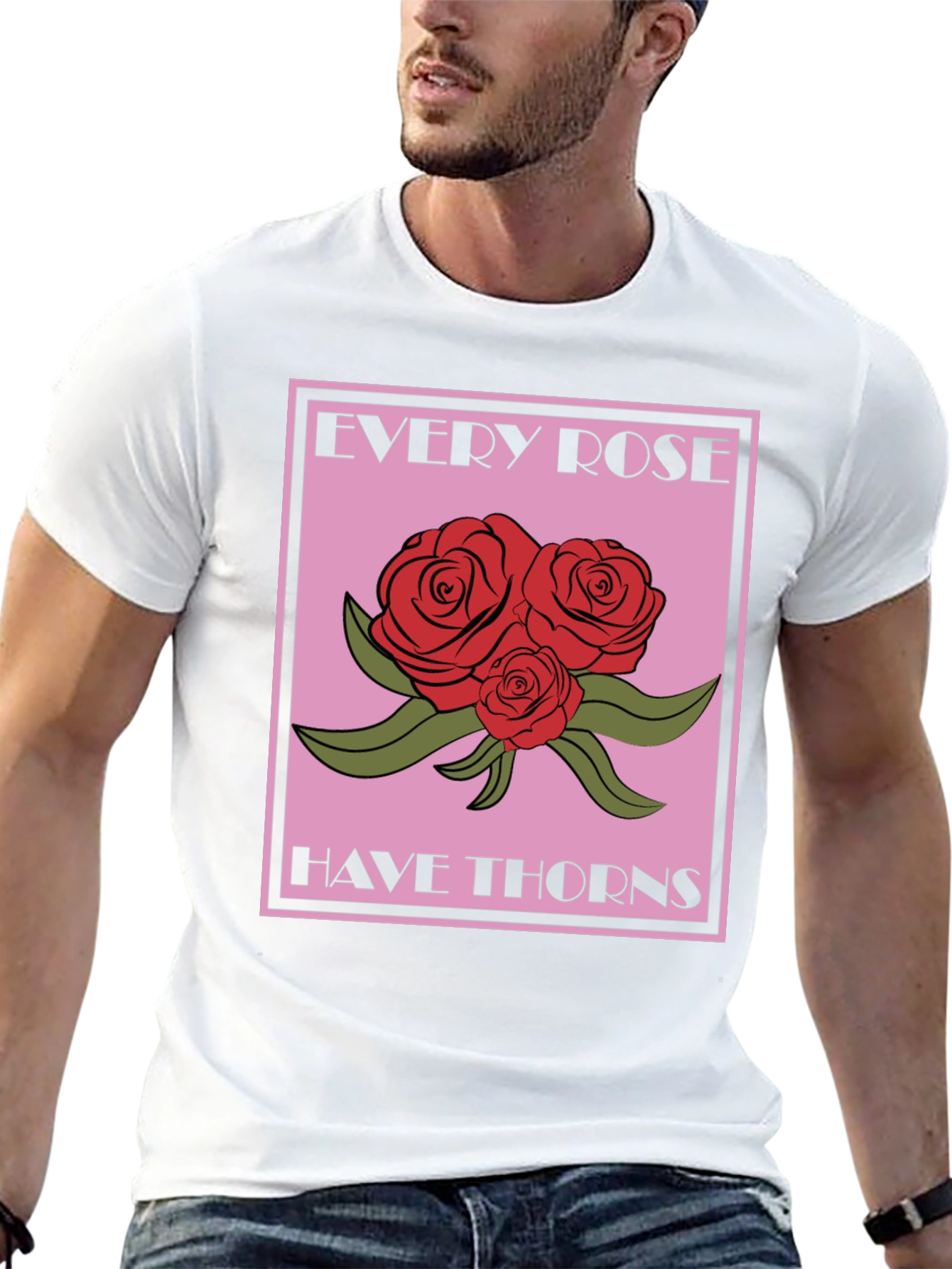 Every Rose Has Thorns Graphic Tee