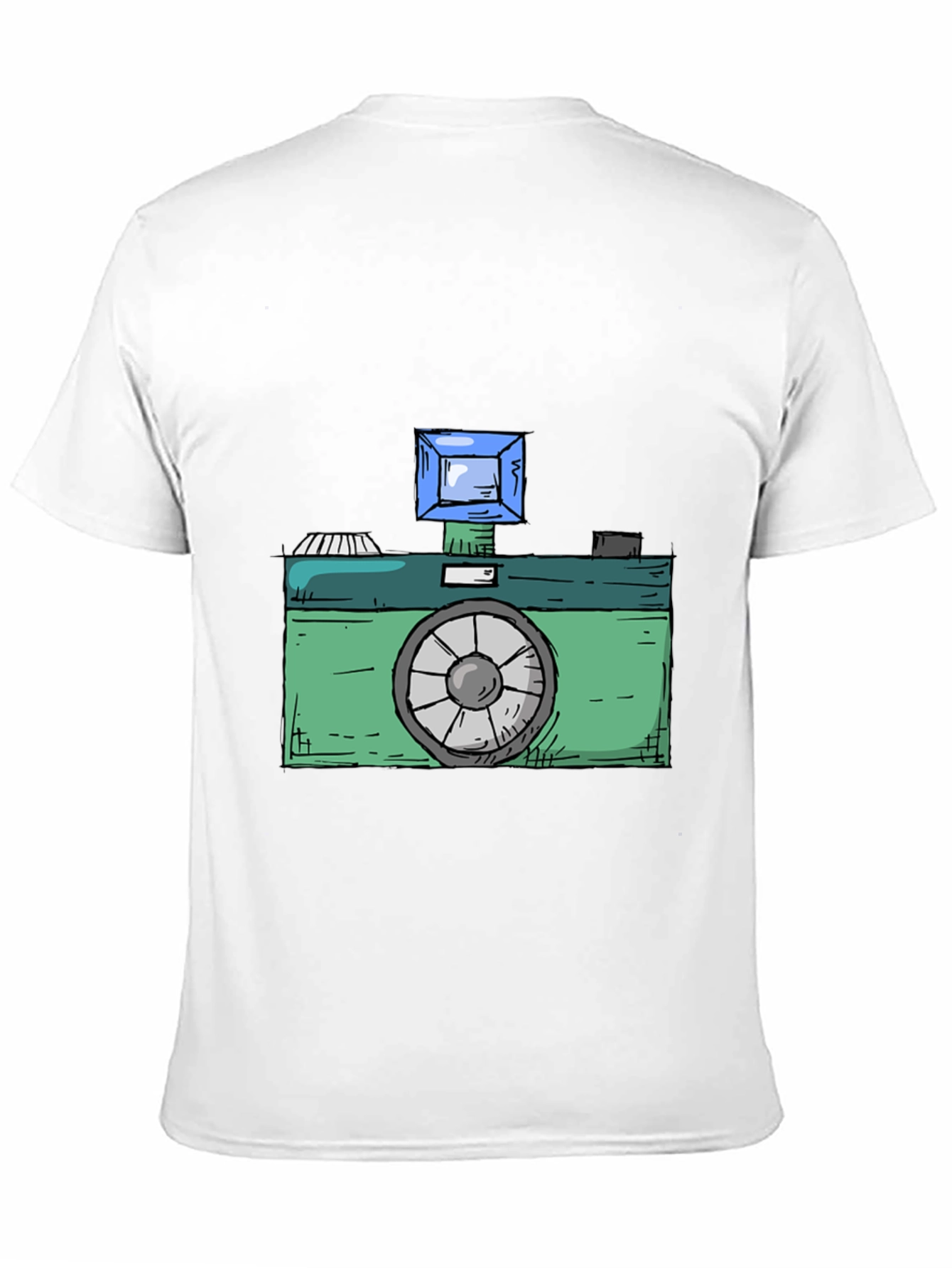 Retro Camera Graphic Tee - Classic Cool Style