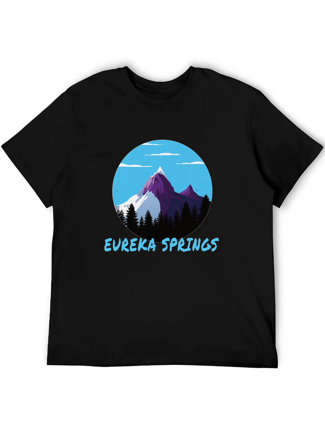 Eureka Springs Mountain Graphic Tee