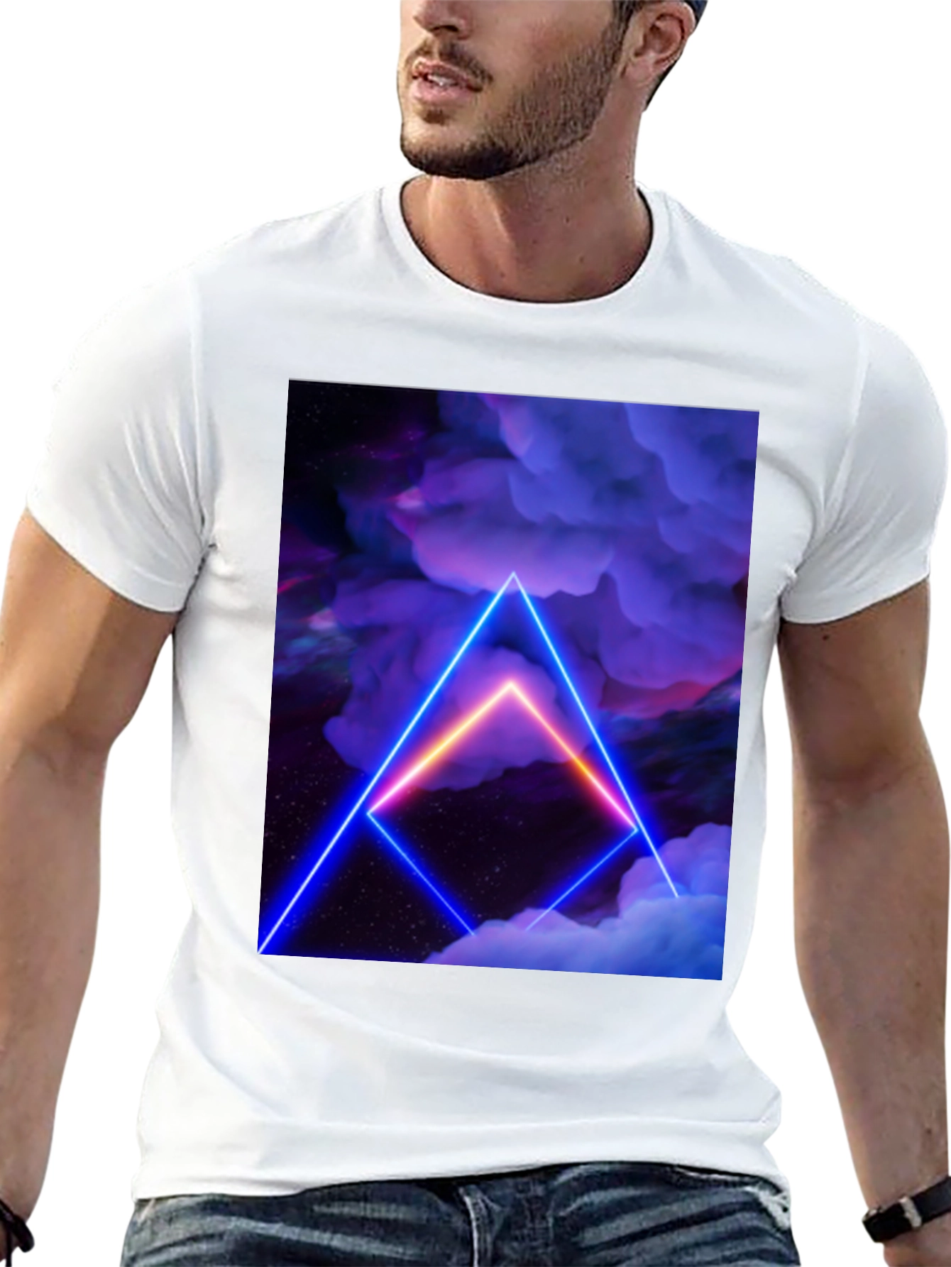 Neon Galaxy T-Shirt: Cool Space Graphic Tee