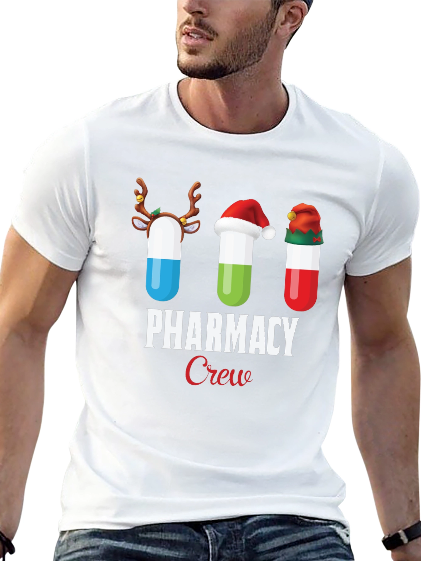 Pharmacy Crew Christmas T-Shirt