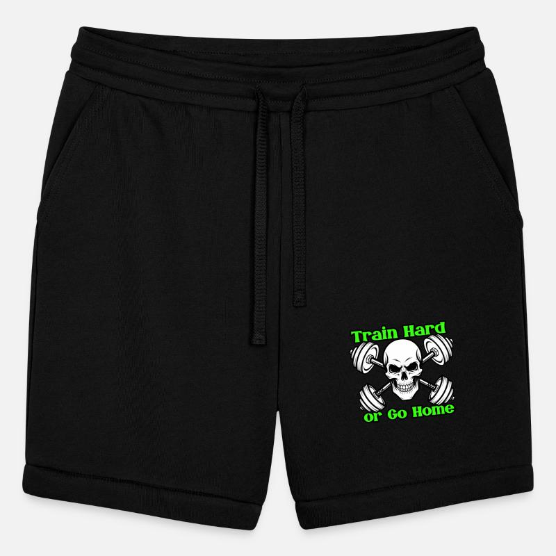 Train Hard or Go Home Skull T-Shirt