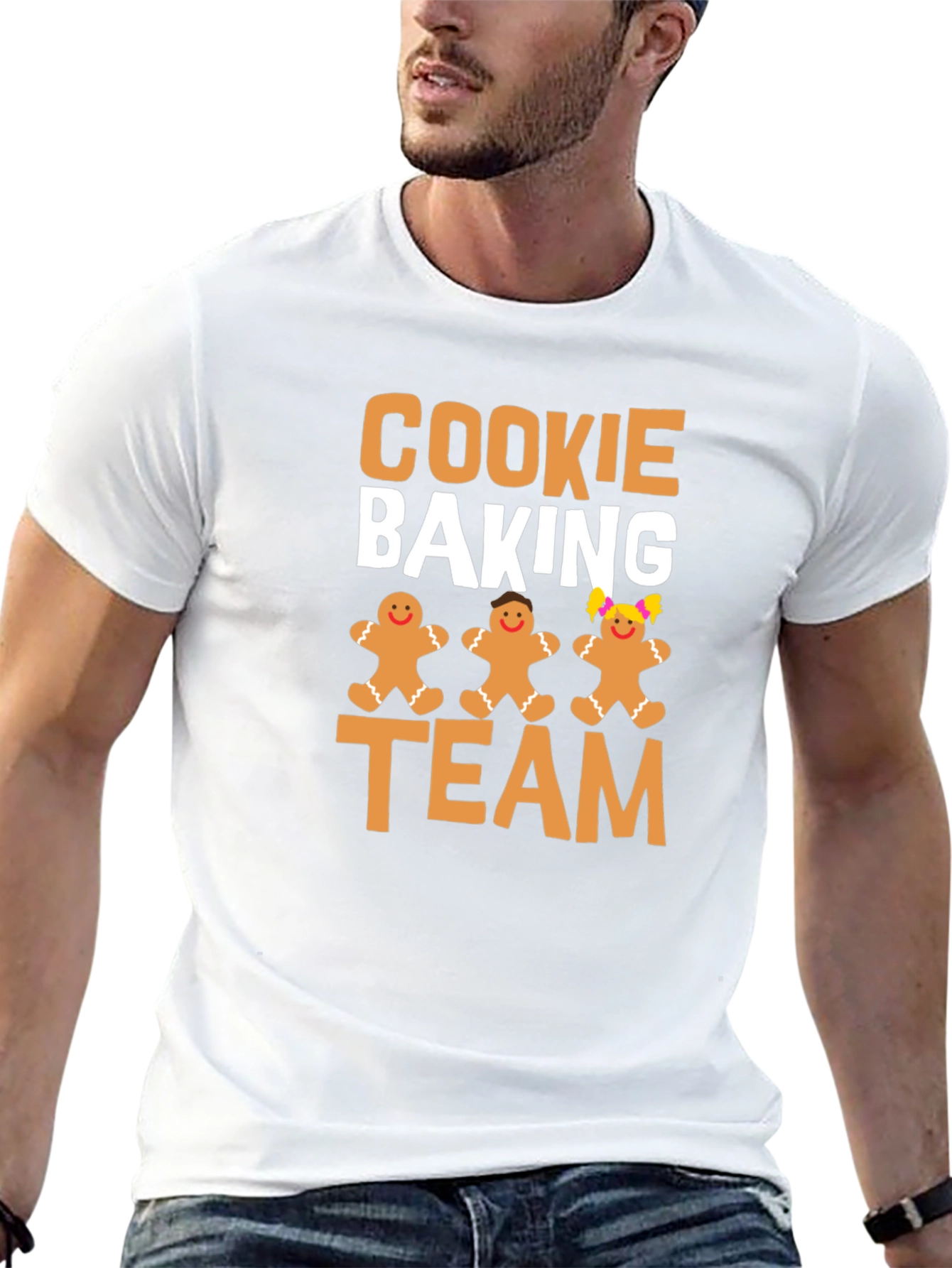 Cookie Baking Team T-Shirt Gingerbread Holiday Tee
