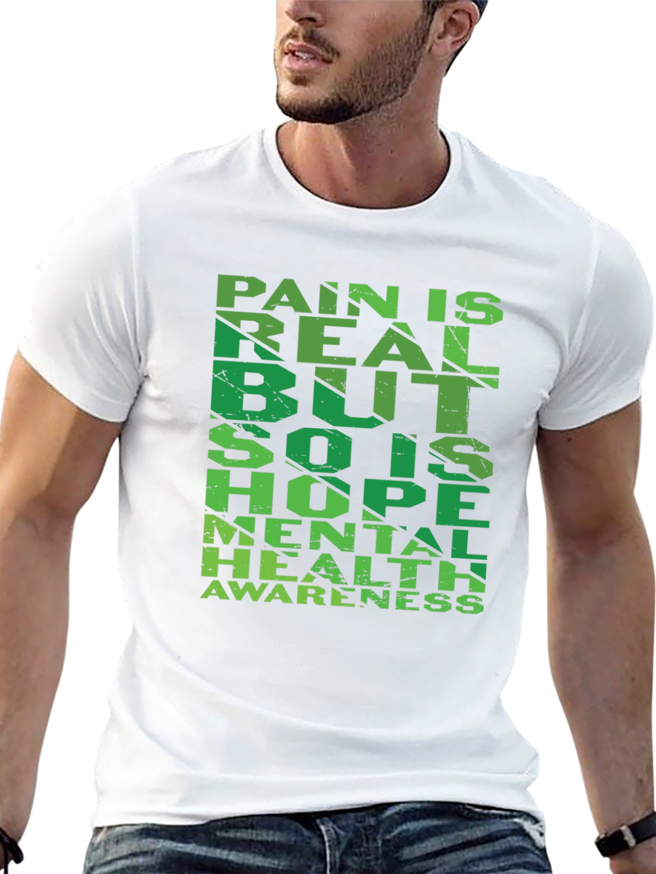 Mental Health Awareness Graphic T-Shirt
