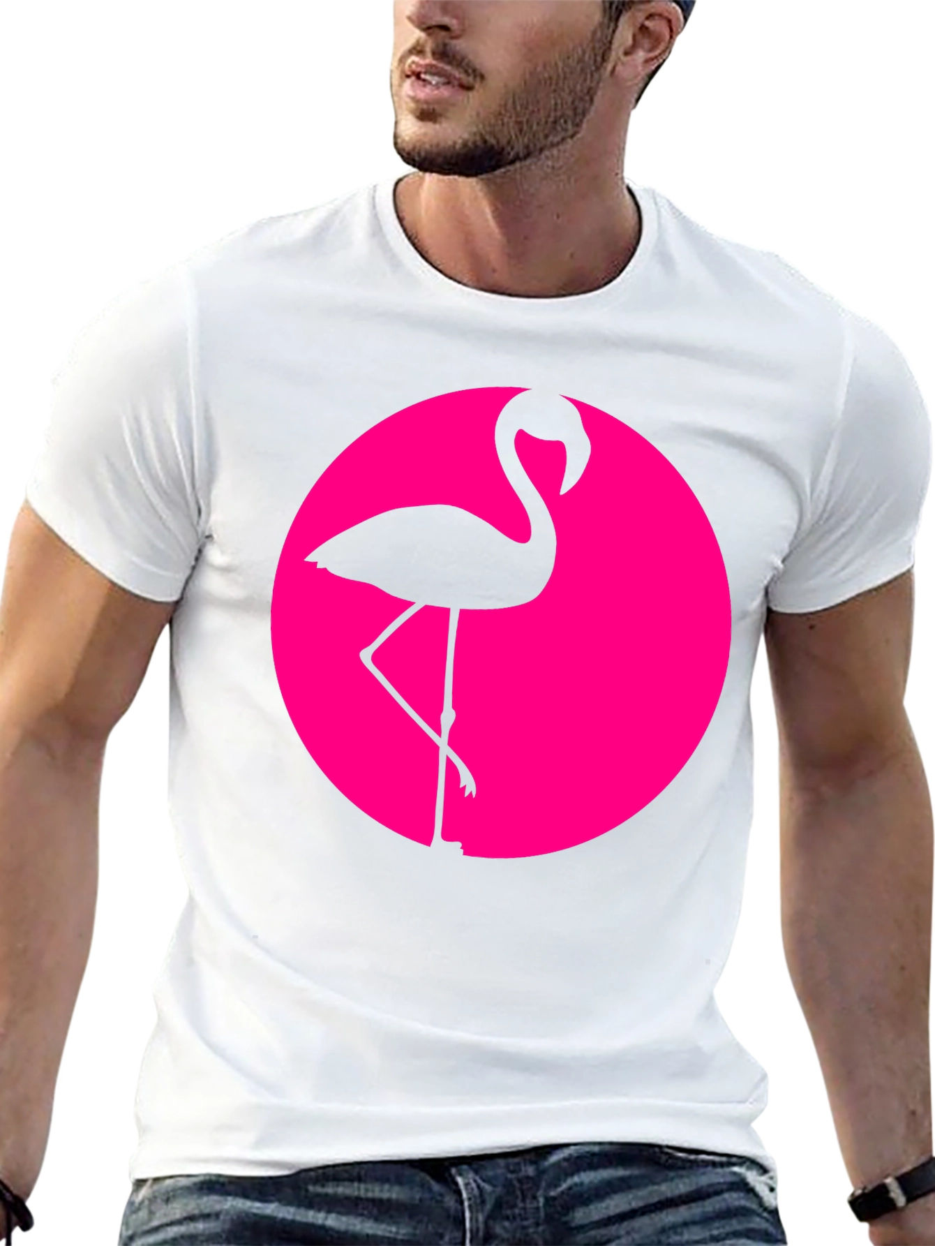 Cool Flamingo Graphic Tee