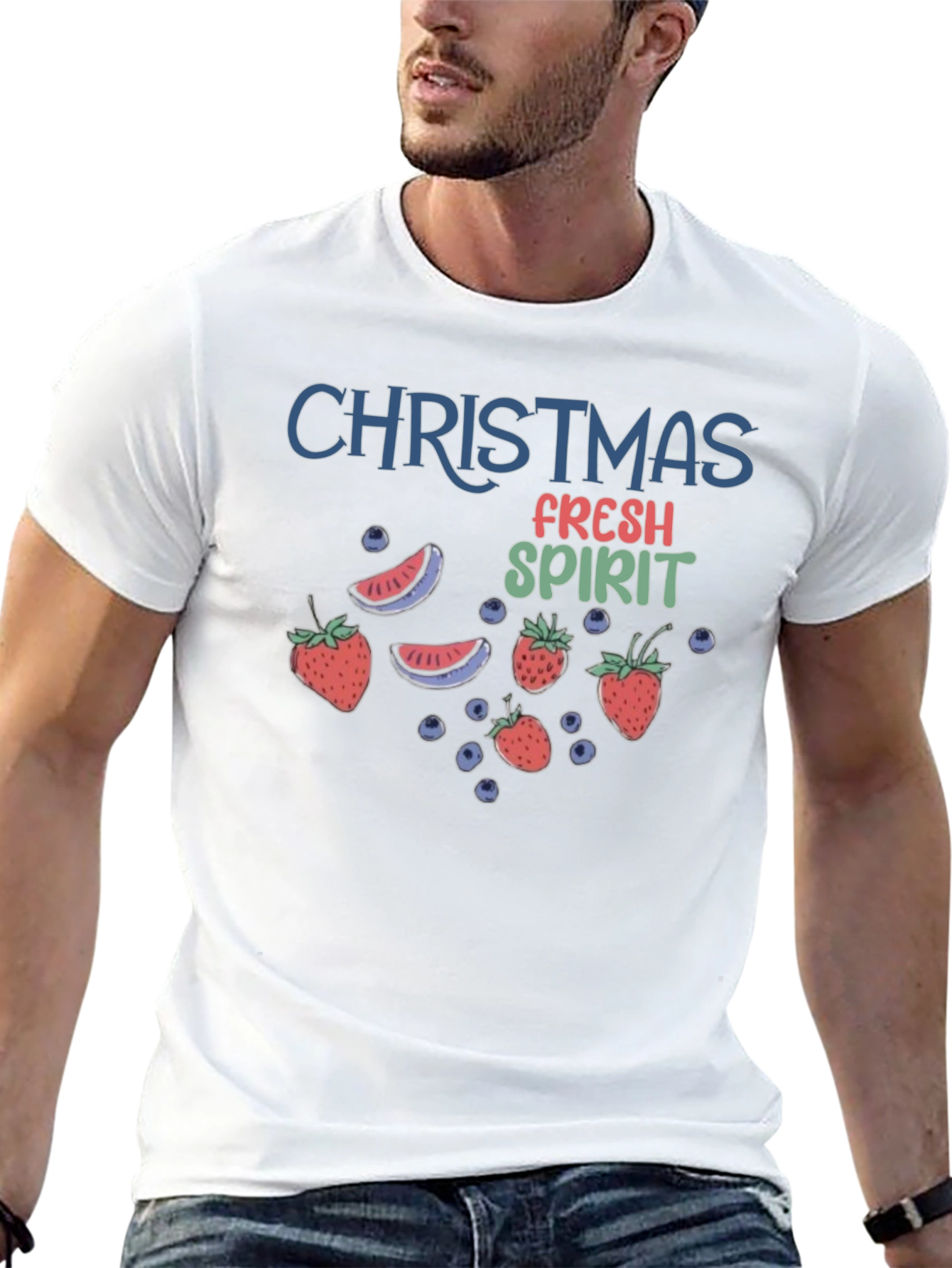 Christmas Fresh Spirit Graphic T-Shirt
