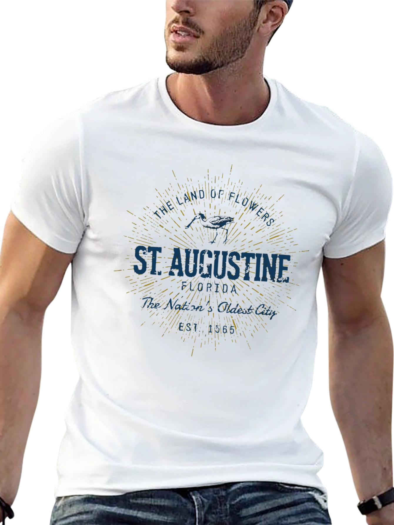 St. Augustine Landmark T-Shirt - Black