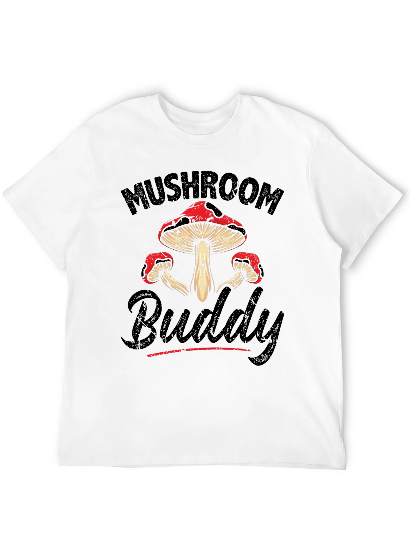 Mushroom Buddy Graphic Tee - Unique Design