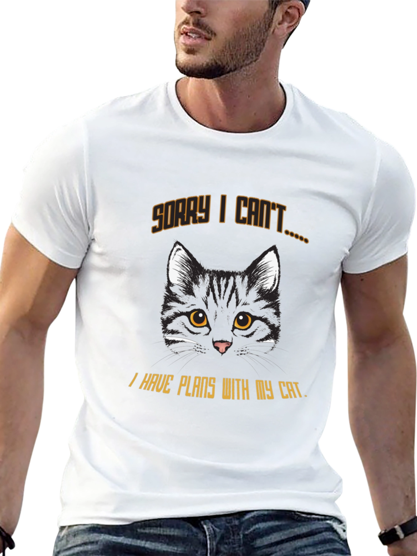 Sorry I Cant Cat T-Shirt