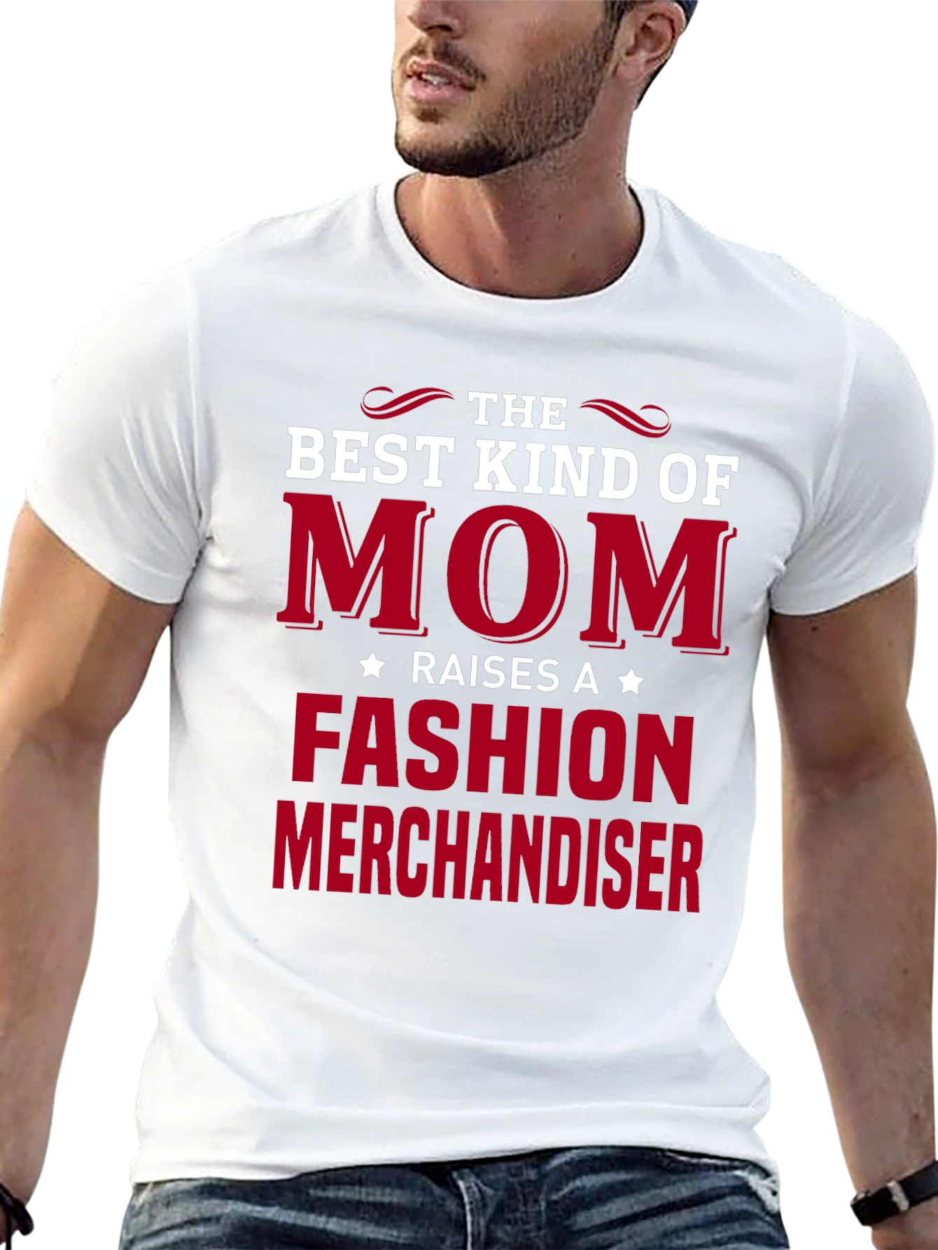 Best Kind of Mom Fashion Merchandiser Graphic T-Shirt