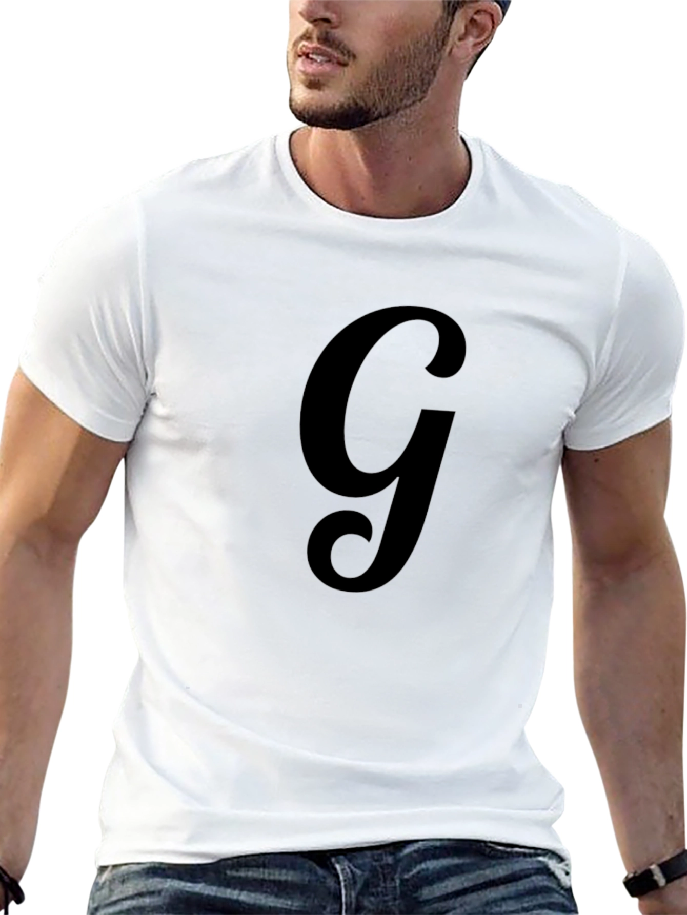 Monogram G Black T-Shirt
