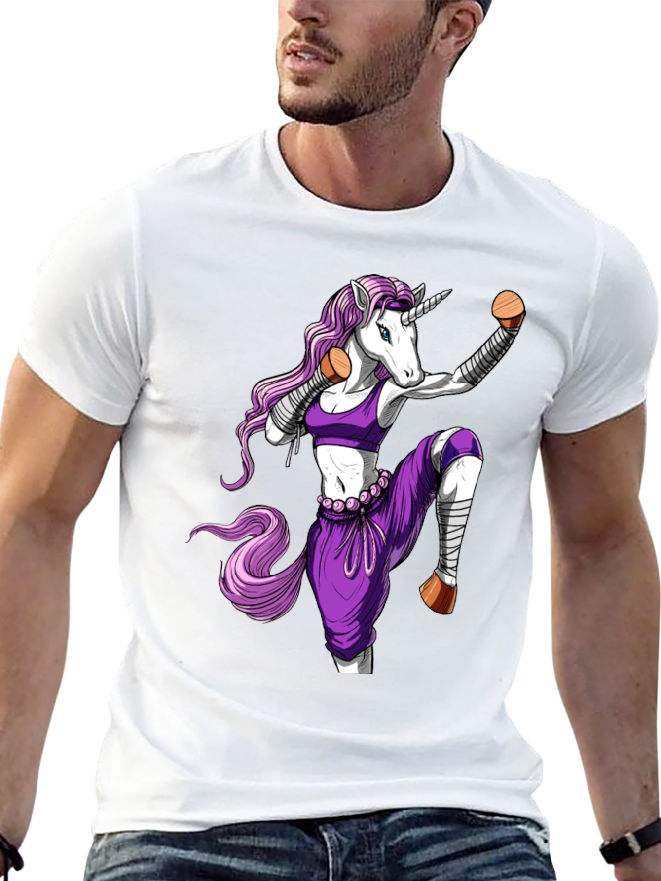 Martial Arts Unicorn T-Shirt