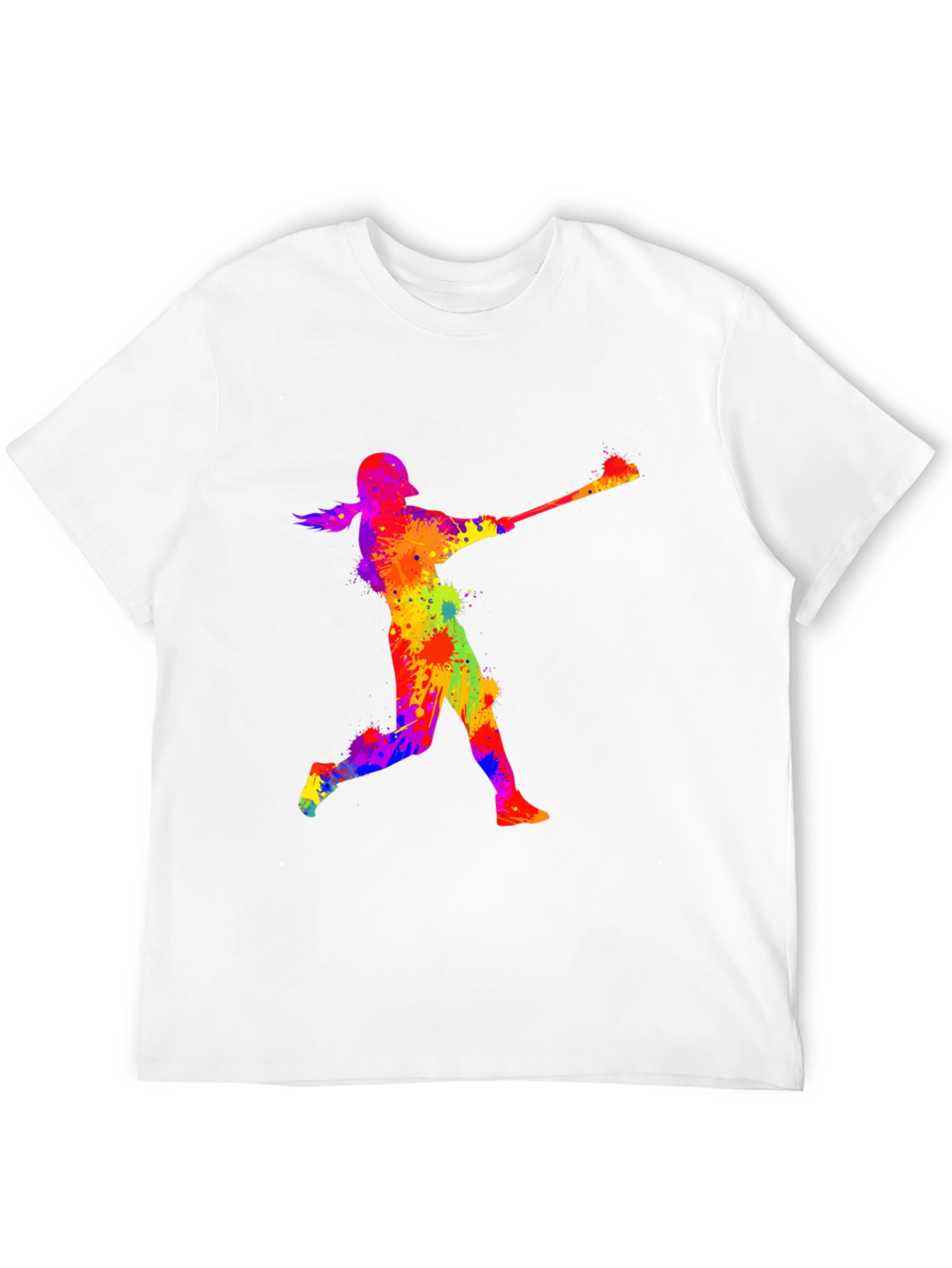 Baseball Player Art T-Shirt