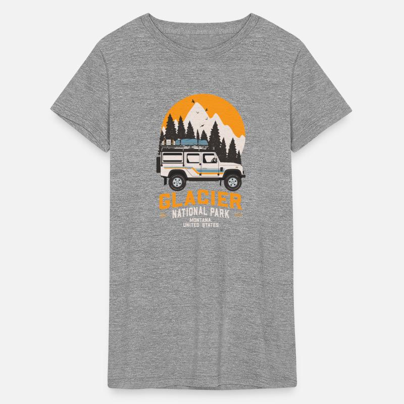 Vintage Glacier National Park Road Trip Montana