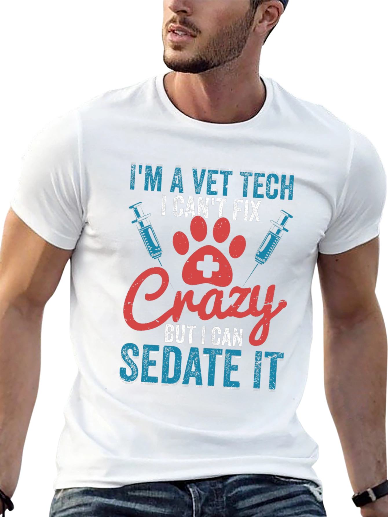 Vet Tech Crazy Sedate T-Shirt