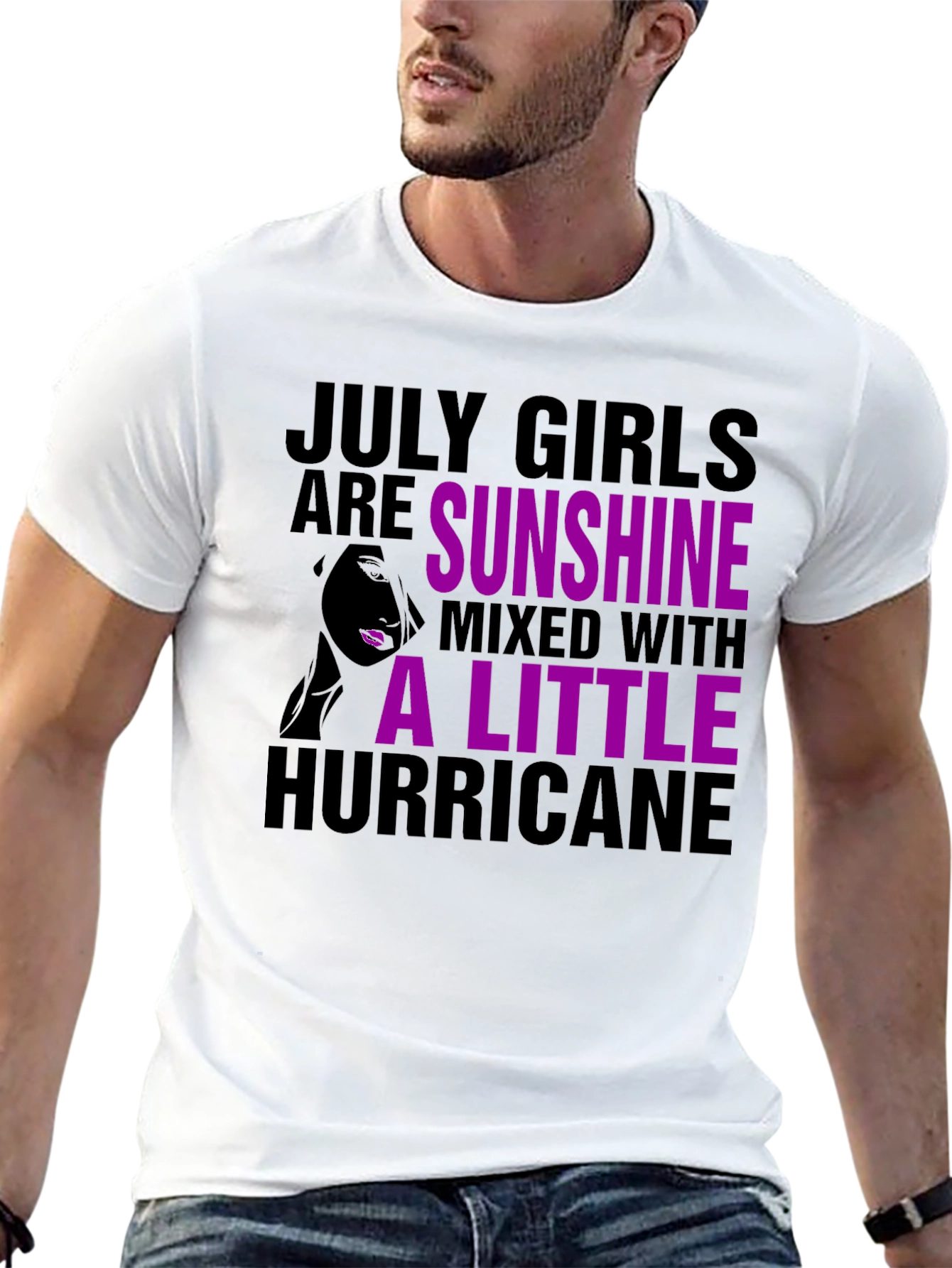 July Girls Sunshine Hurricane Black T-Shirt