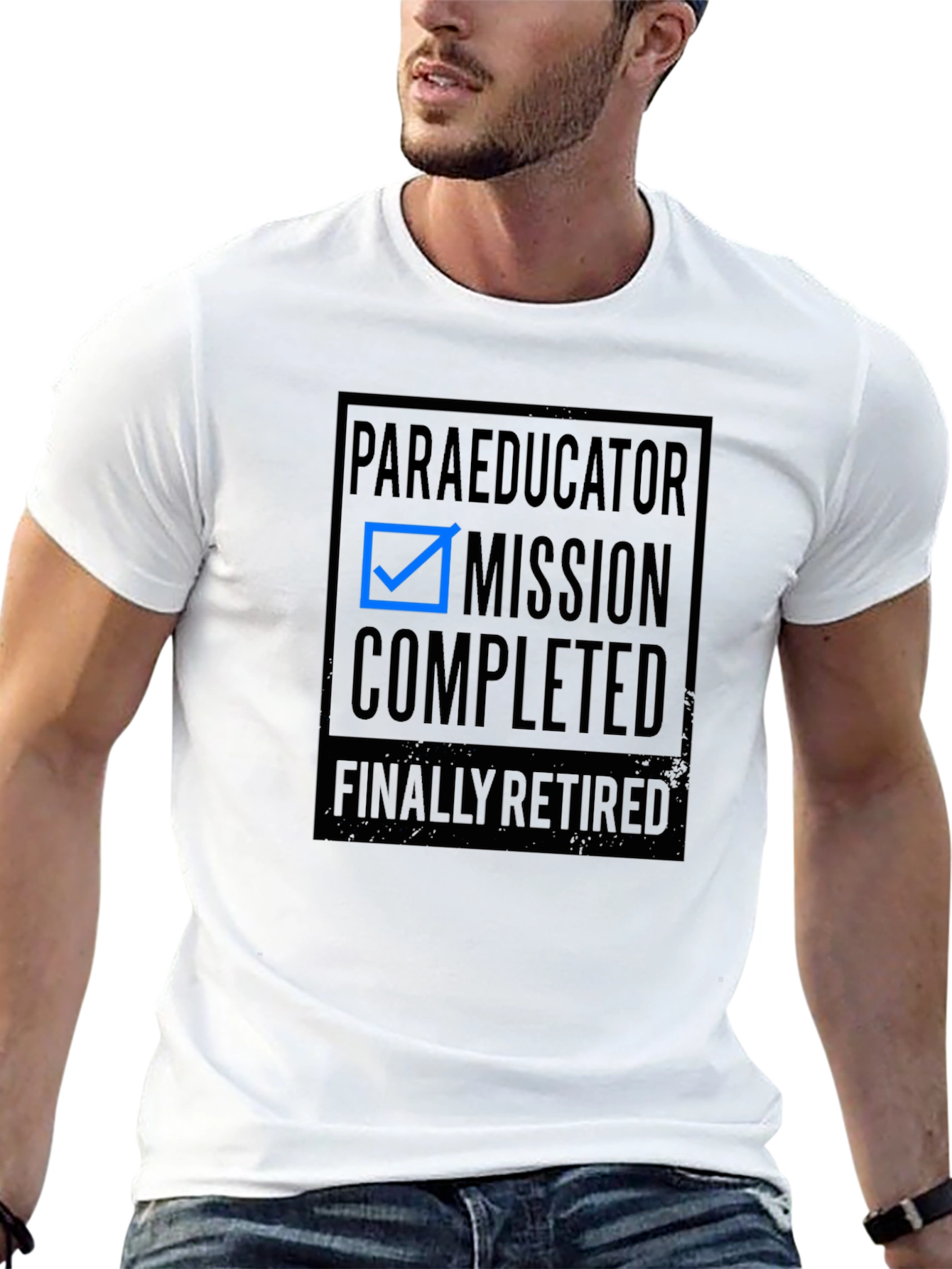 Paraeducator Mission Completed Retirement T-Shirt