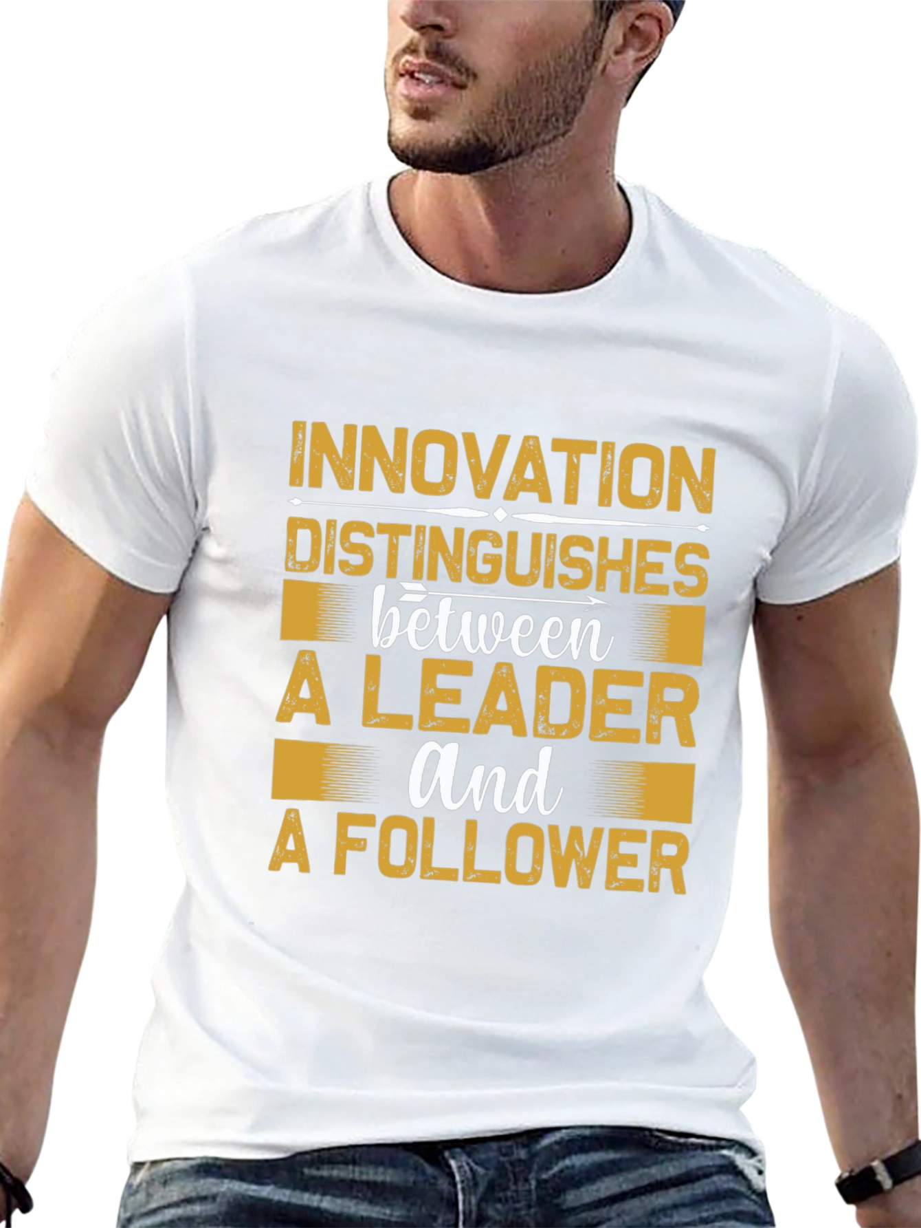 Innovation Leader Black Graphic Tee