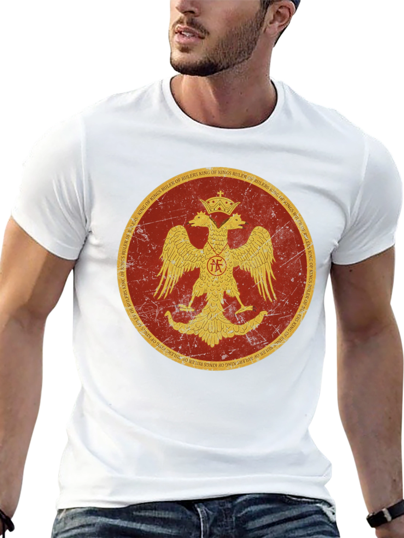 Double-Headed Eagle Graphic T-Shirt