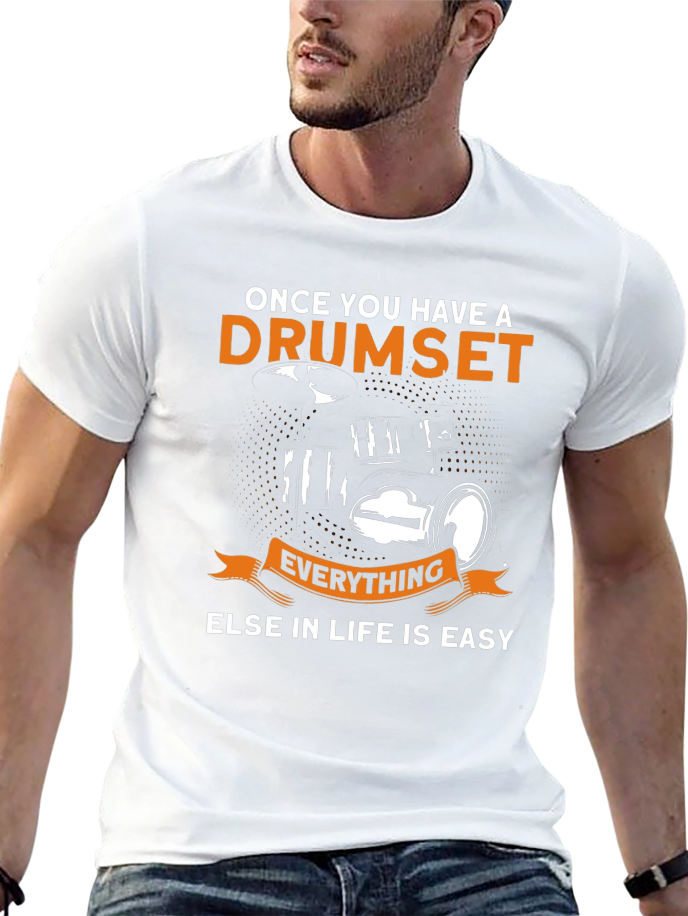 Drumset Life T-Shirt - Music Lover Tee