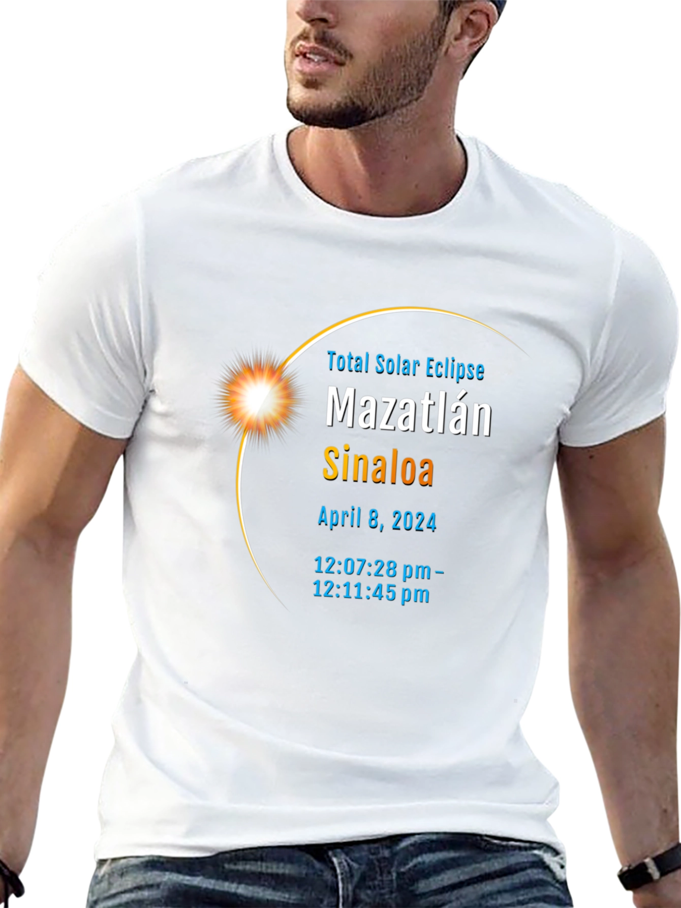 Total Solar Eclipse Mazatlan Sinaloa April 8 2024 T-Shirt