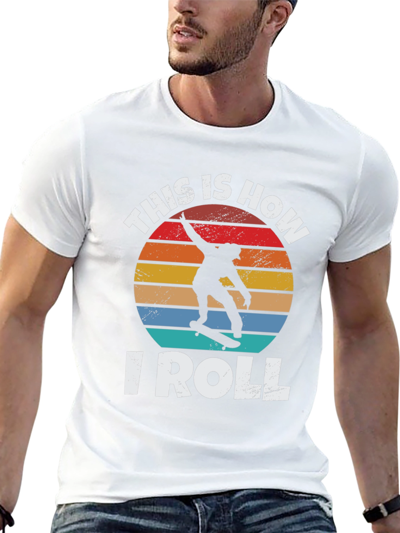This is How I Roll Skateboarder T-Shirt