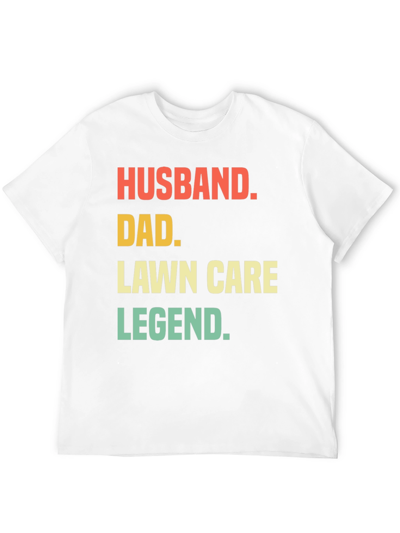 Husband Dad Lawn Care Legend Graphic Tee