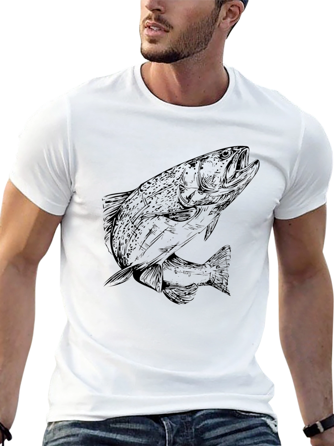 Black Fish Graphic Tee