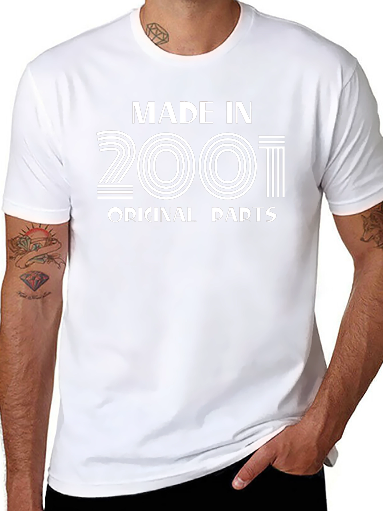 Made in 2001 T-Shirt - Original Parts