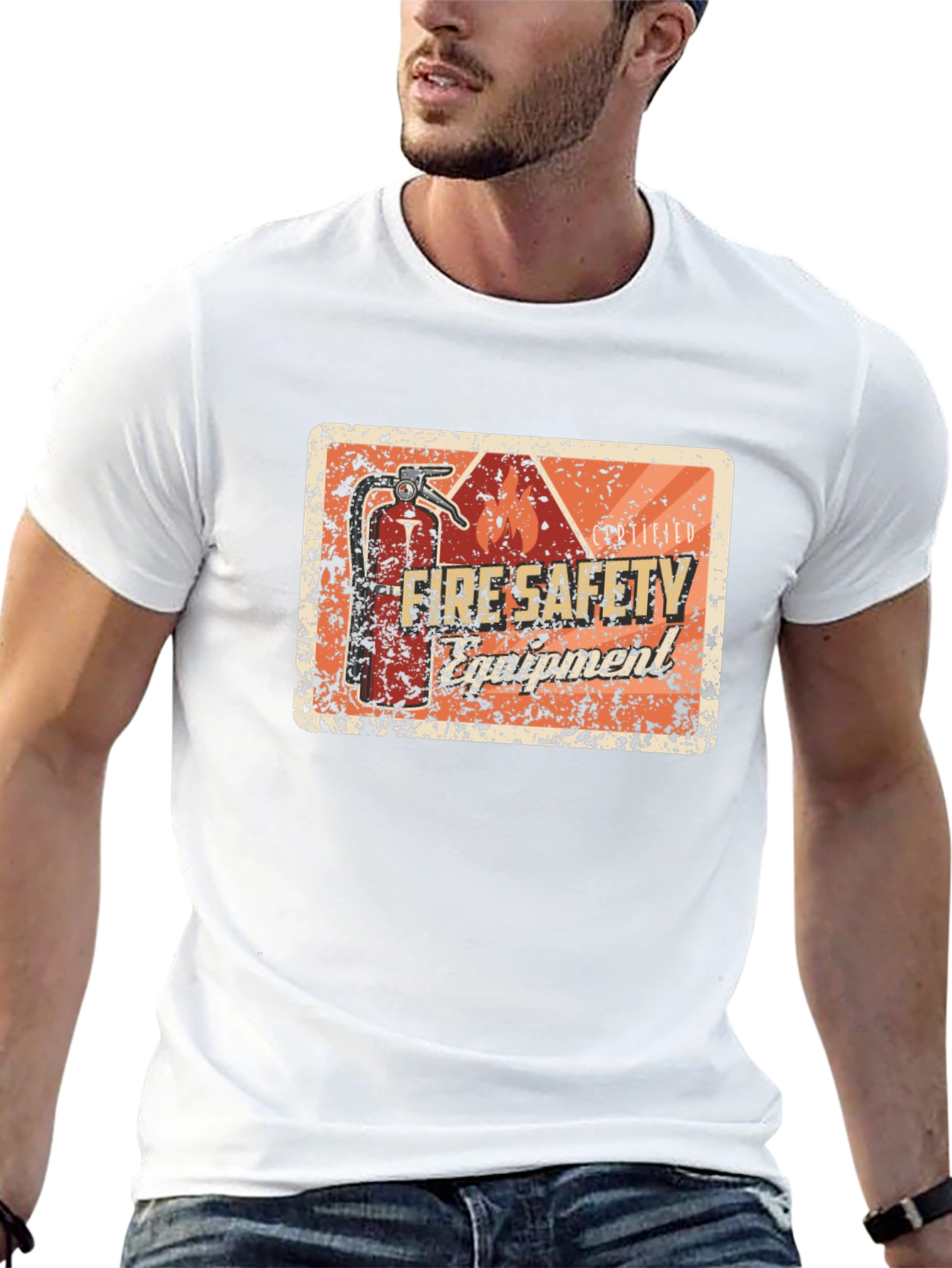 Fire Safety Equipment Graphic Tee