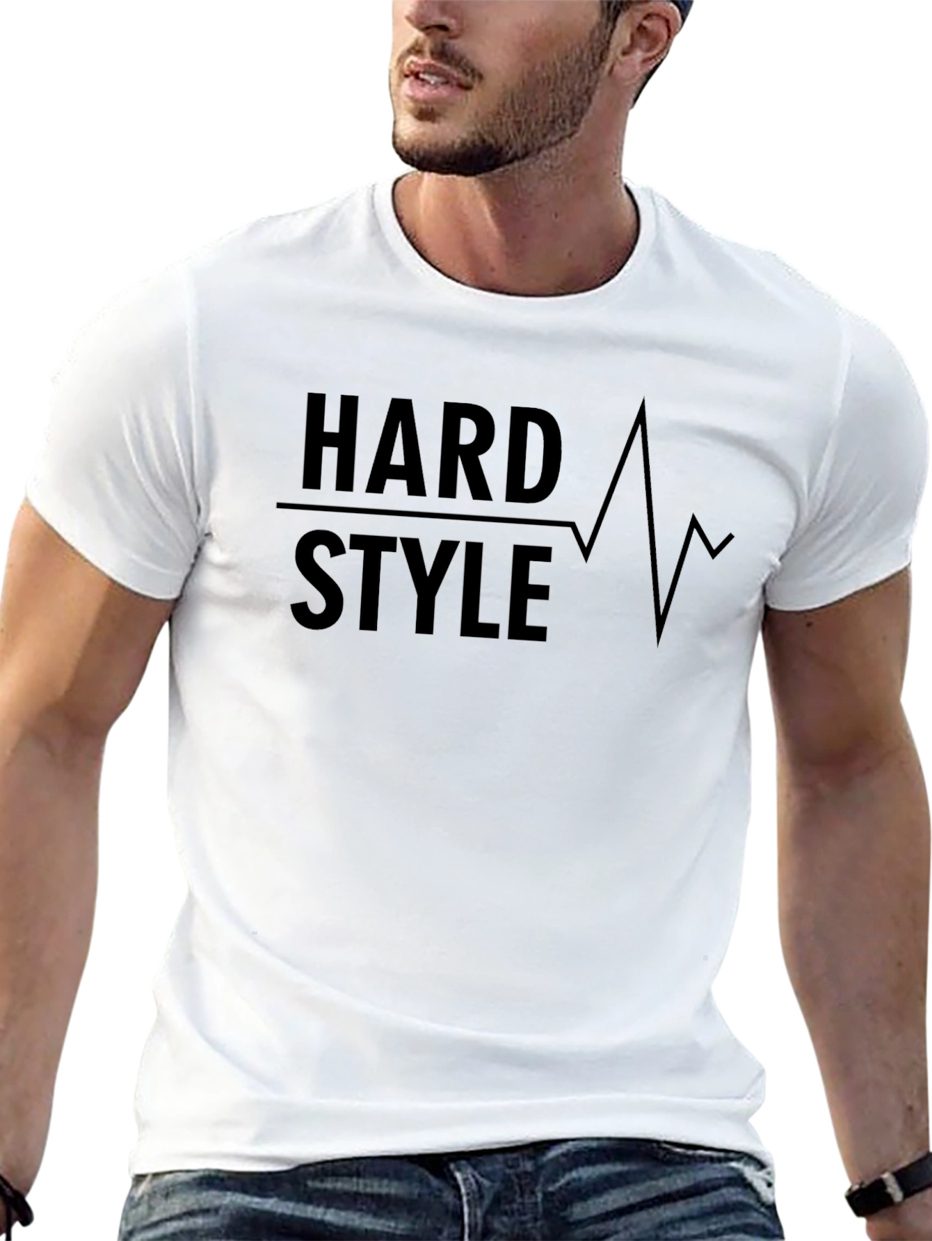 Hard Style Graphic Tee - Black