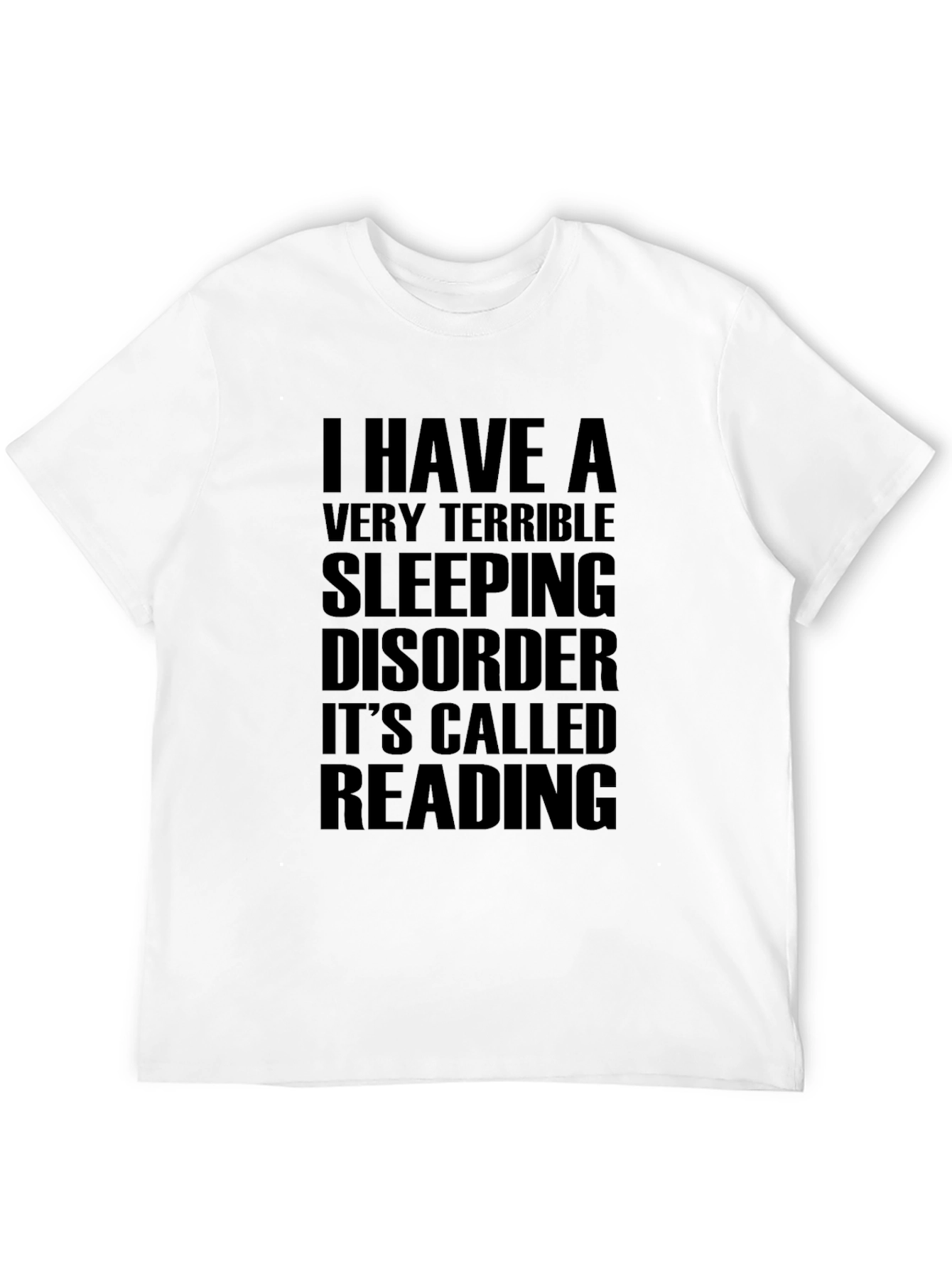 Funny Reading Disorder Graphic T-Shirt