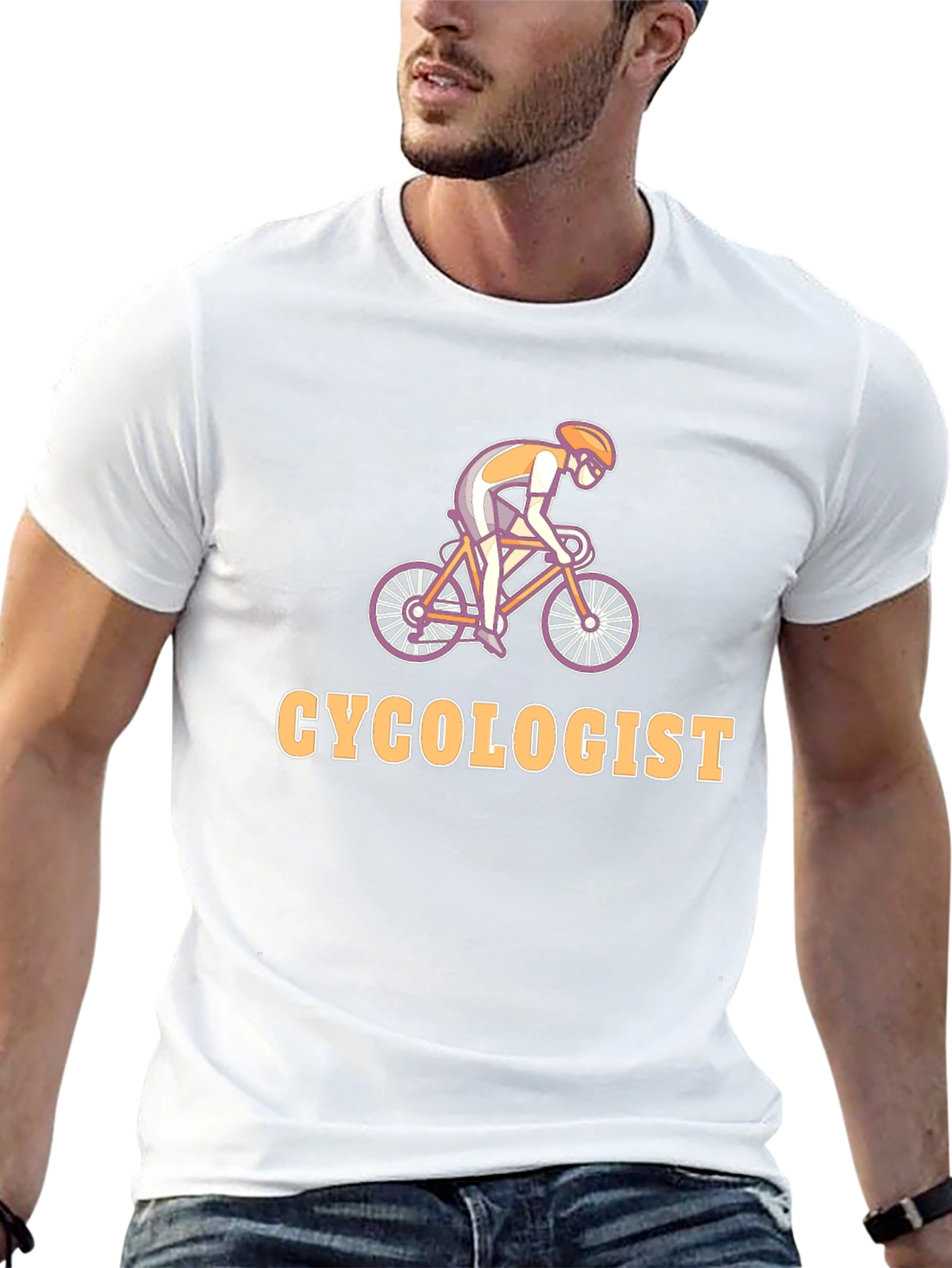 Cycologist Graphic T-Shirt - Cycling Lover Tee