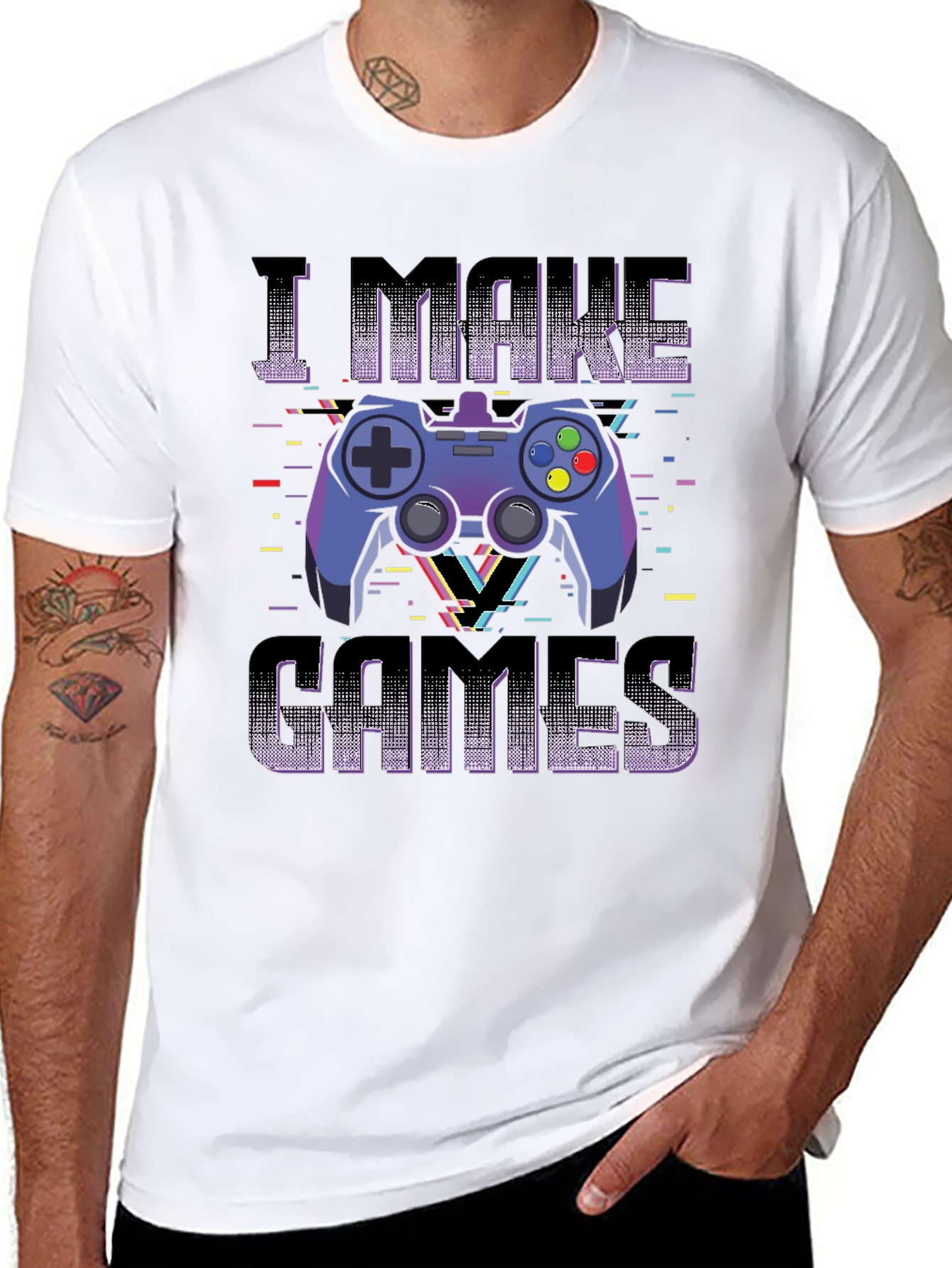 I Make Games Graphic T-Shirt