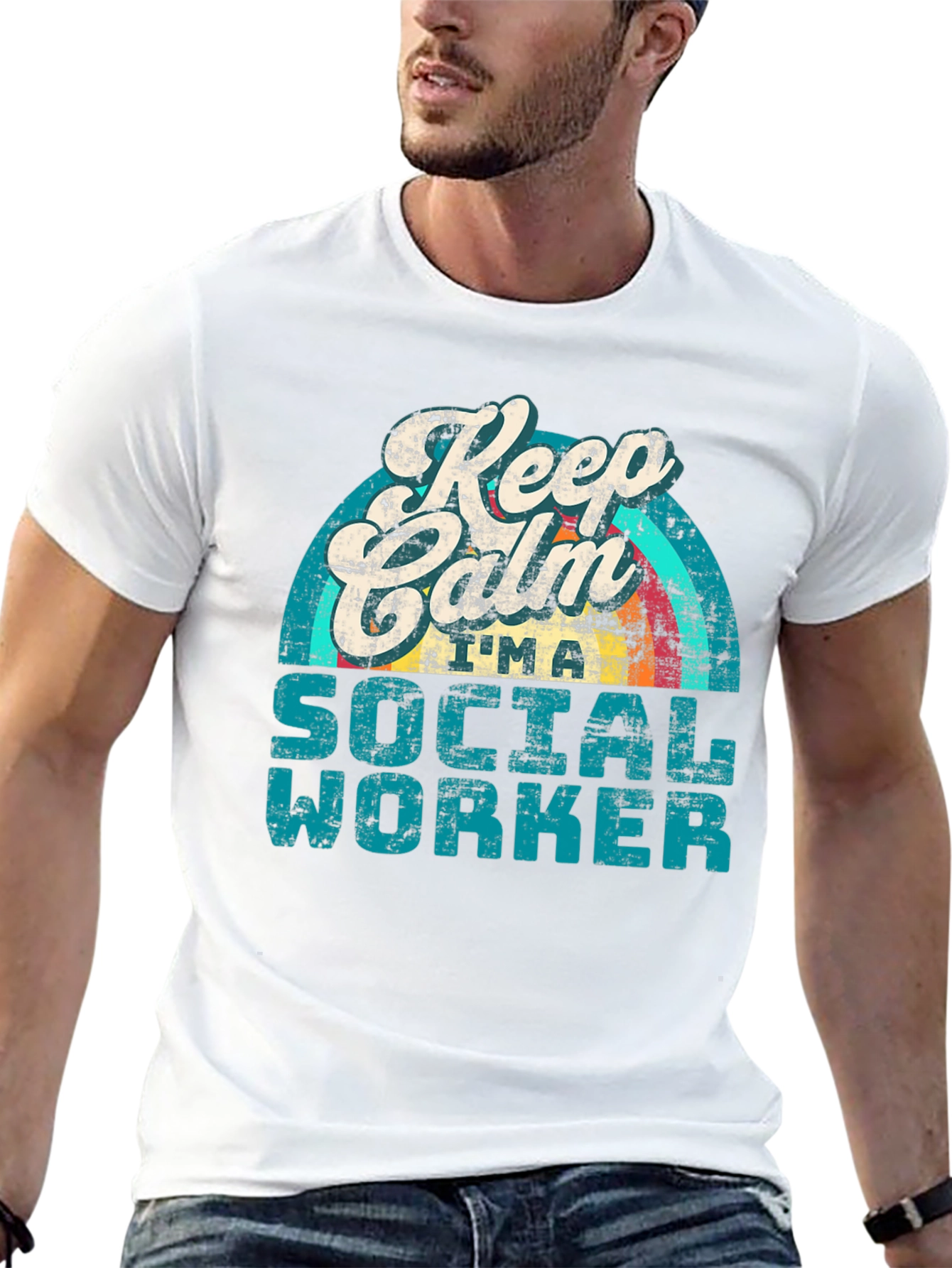 Keep Calm Im a Social Worker T-Shirt
