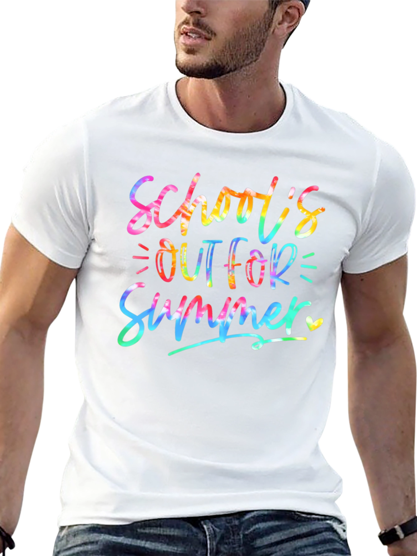 Schools Out For Summer Tie-Dye T-Shirt