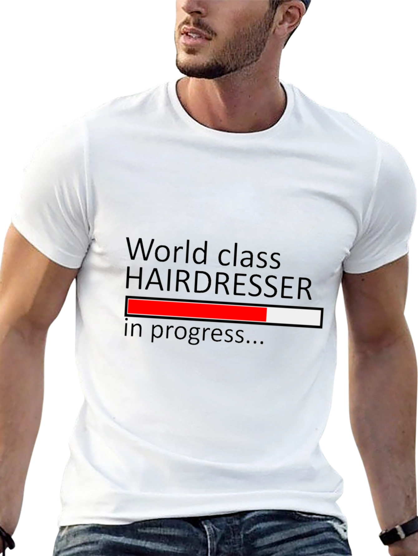 World Class Hairdresser In Progress T-Shirt