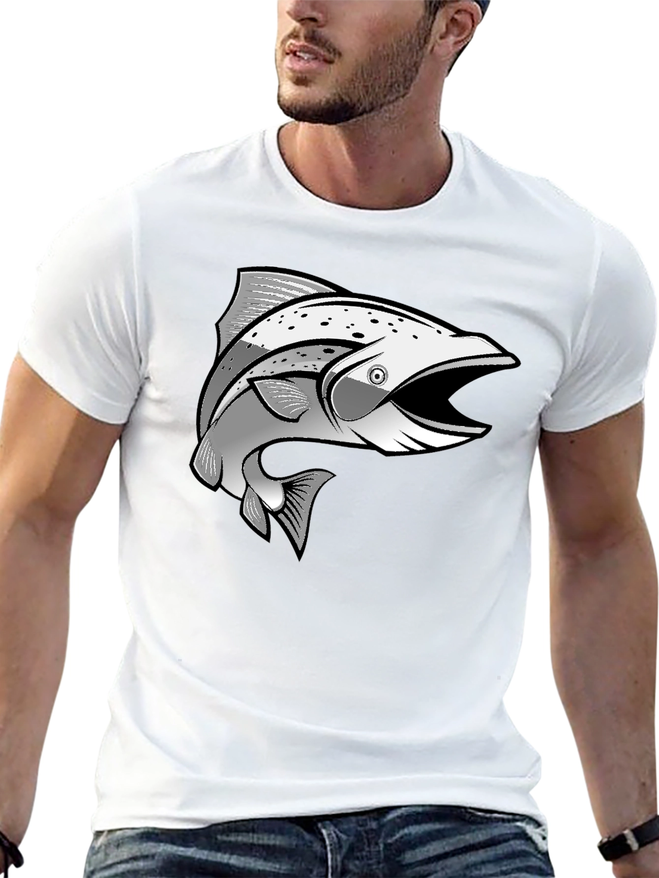 Cool Fish Graphic Tee