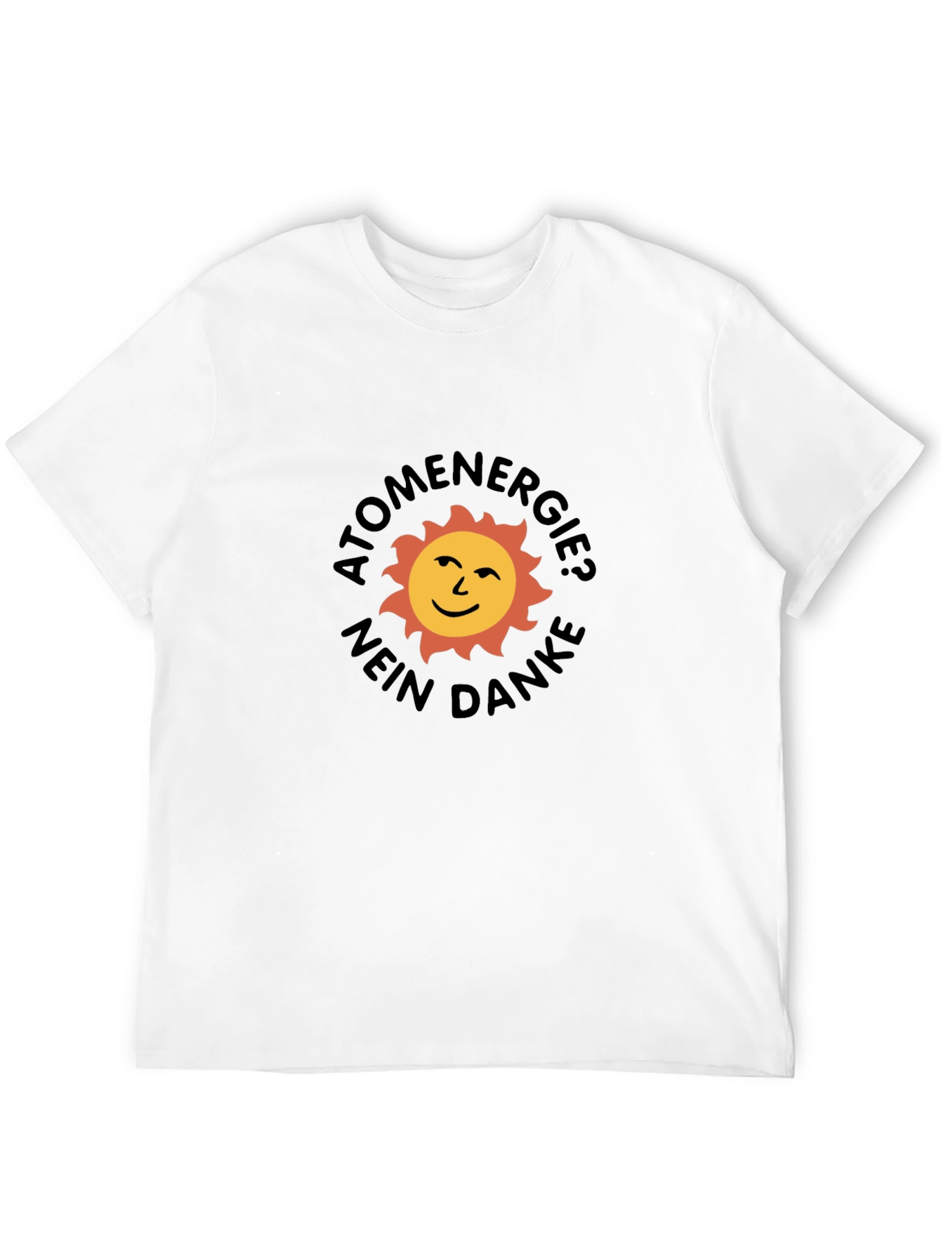 Anti-Nuclear Power T-Shirt - Atomenergie? Nein Danke!