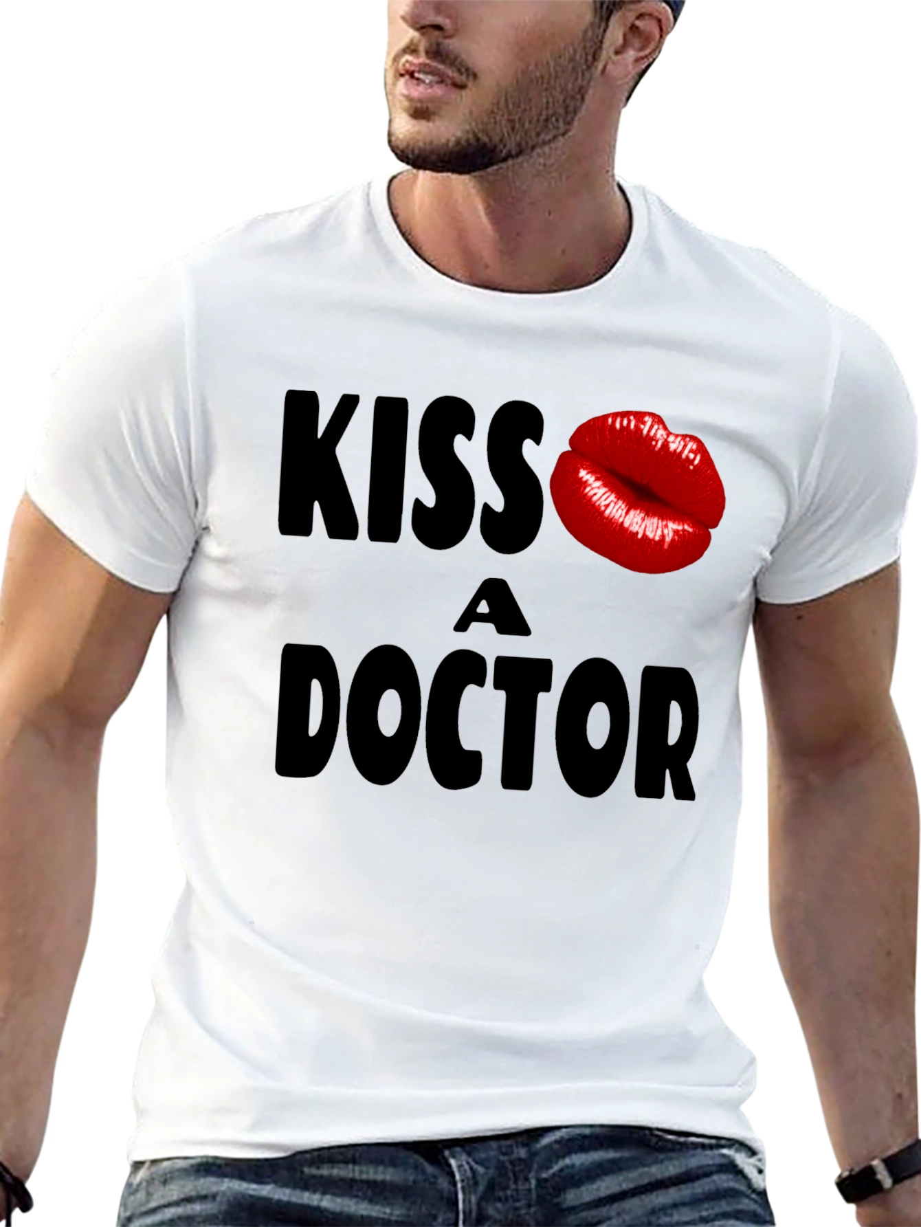 Kiss a Doctor Graphic T-Shirt