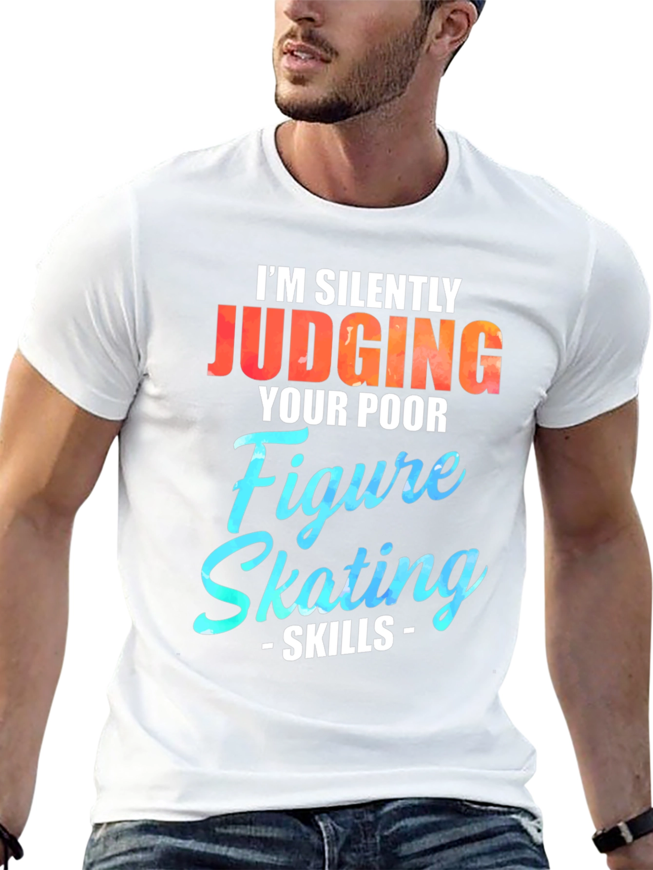 Figure Skating Judge T-Shirt - Silently Judging Skills