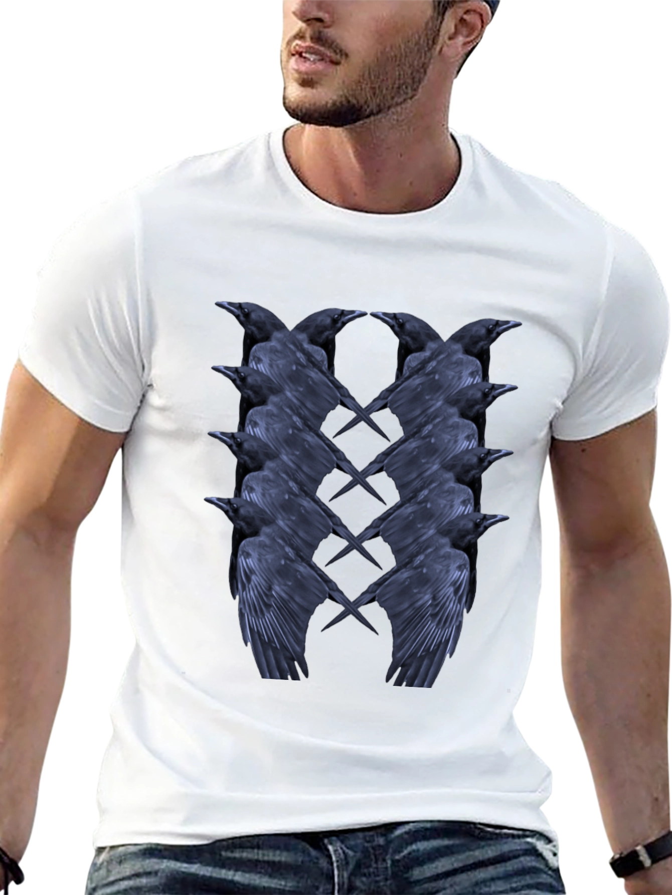 Raven Graphic T-Shirt