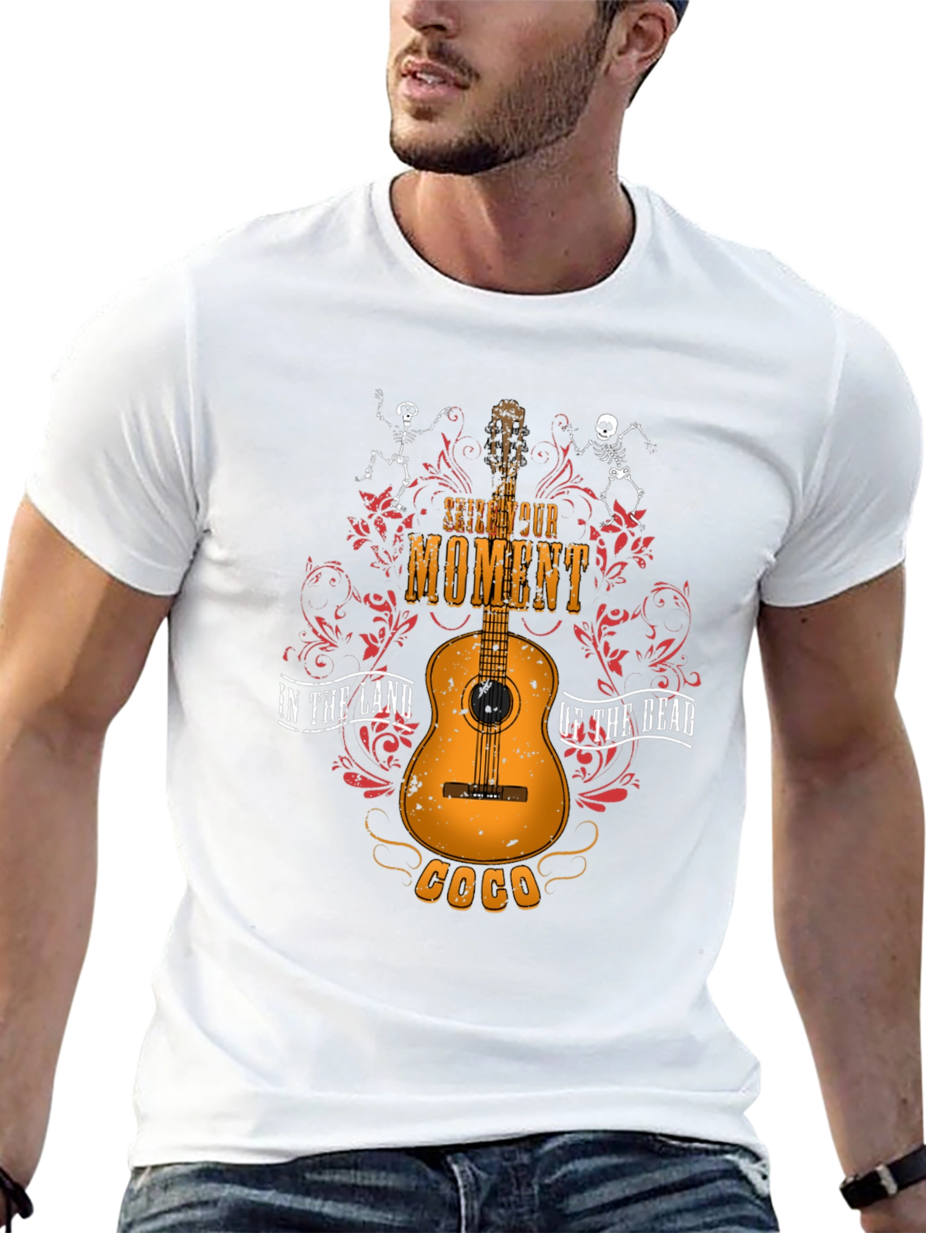 Coco Movie T-Shirt - Seize Your Moment Graphic Tee